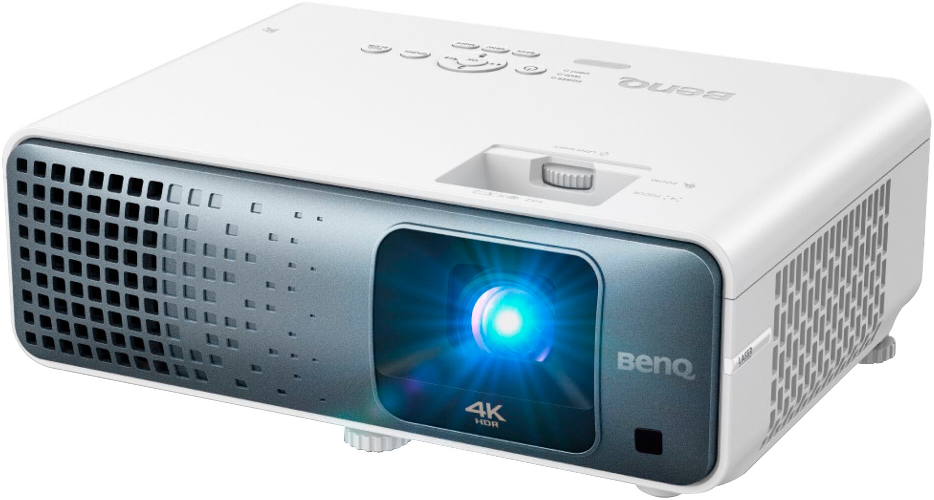BENQ DLP-Beamer "TK710", B:30,42cm H:11,24cm T:25,4cm, silber, Beamer