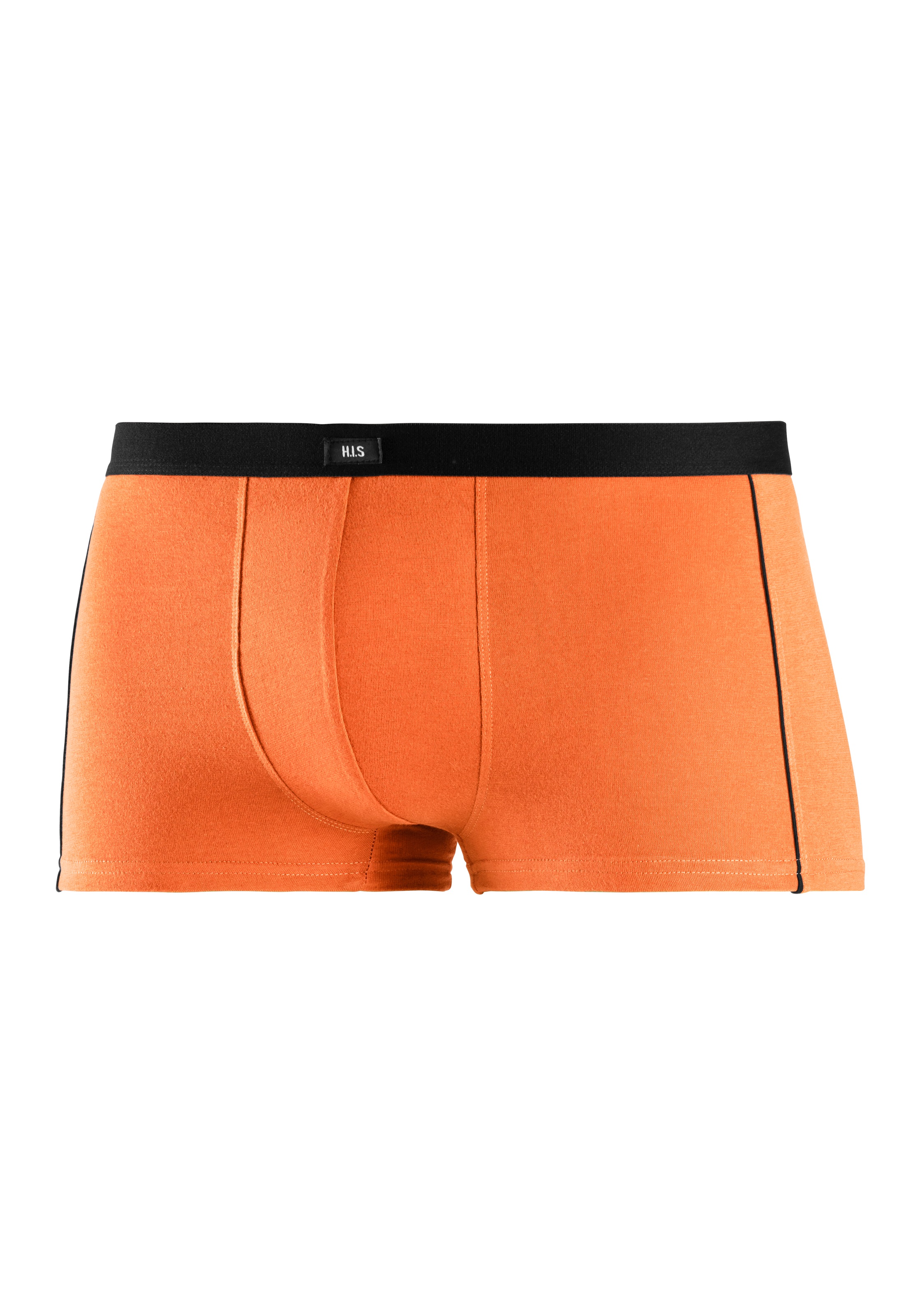 H.I.S Boxershorts, (Packung, 3 St.), in Hipster-Form mit schmalen Piping