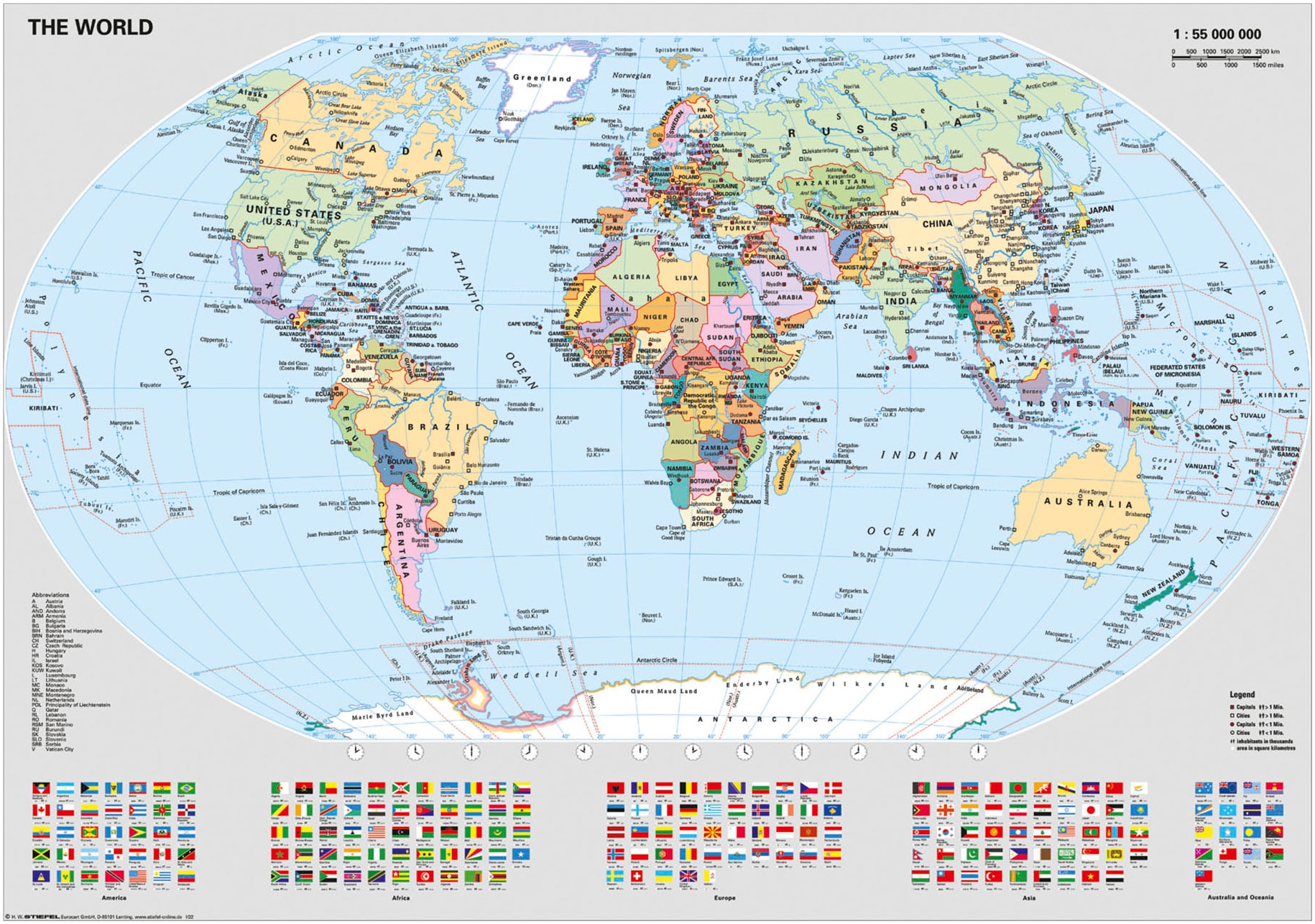 Ravensburger Puzzle »Politische Weltkarte«, Made in Germany