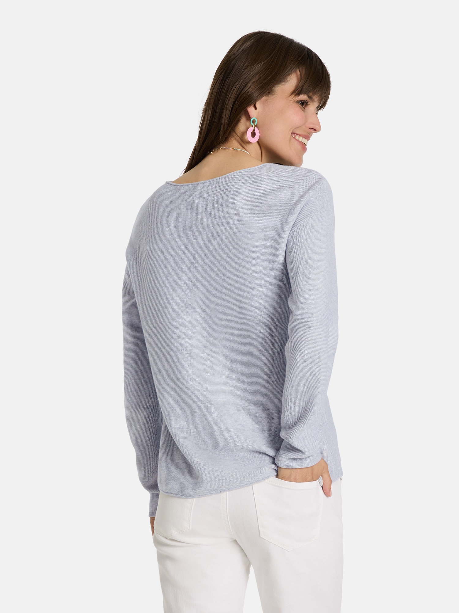 Lieblingsstück Strickpullover »Kyna«, Rundhals mit lockerer Passform