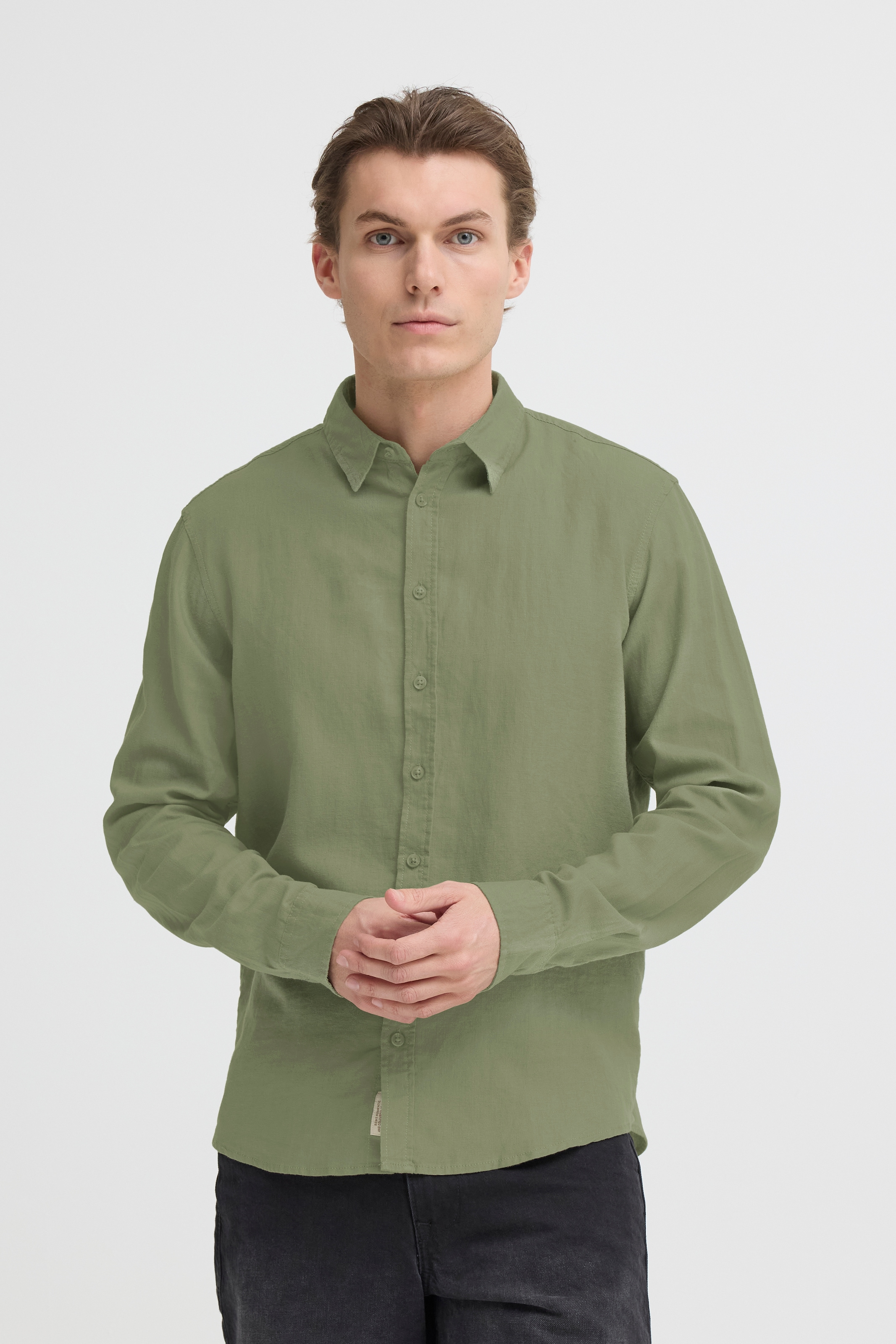 Blend Langarmhemd "BHBOBBY LINEN L/S" günstig online kaufen