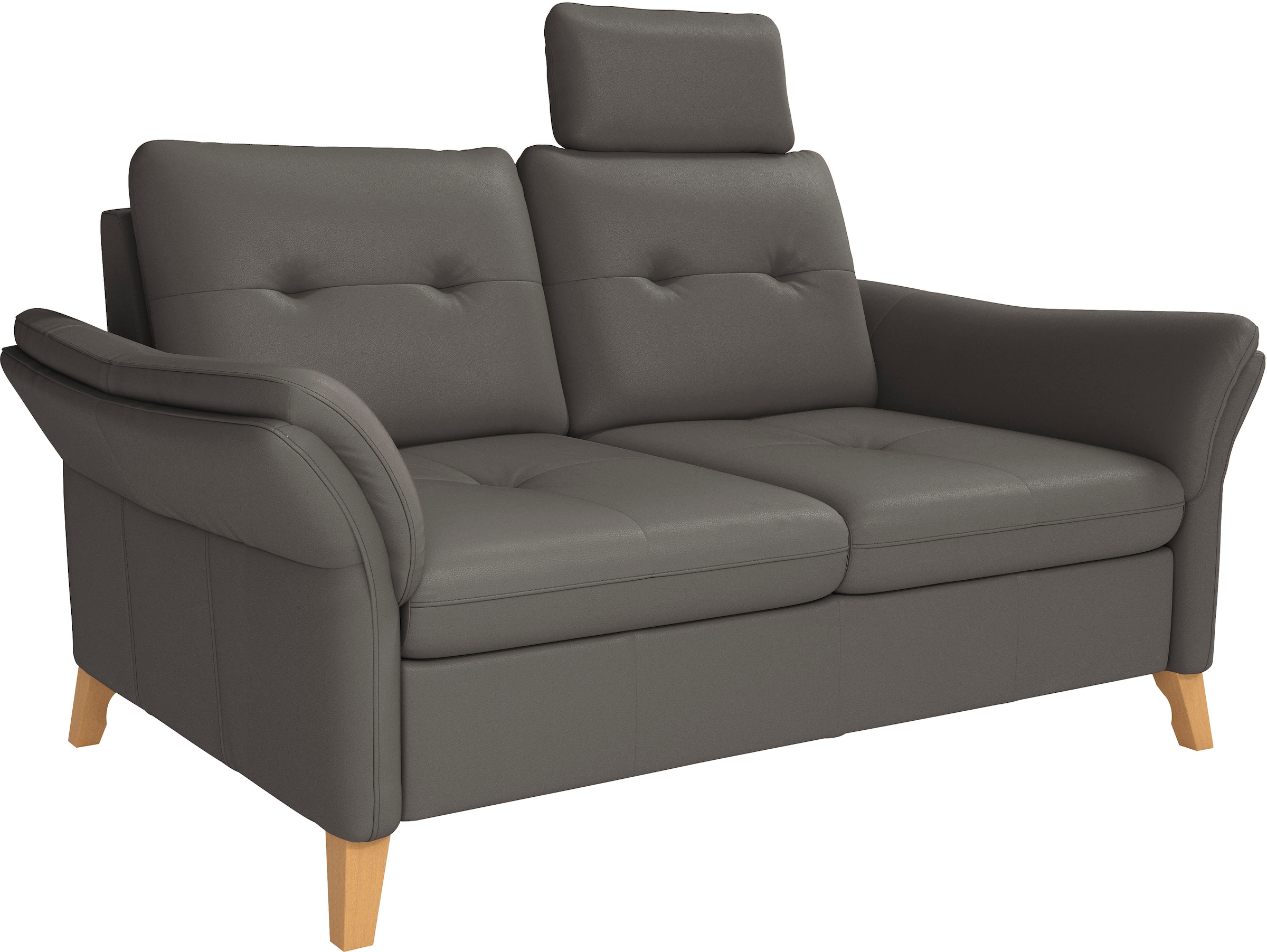 sit&more 2-Sitzer »Göteborg«, inklusive Sitztiefenverstellung und Federkern