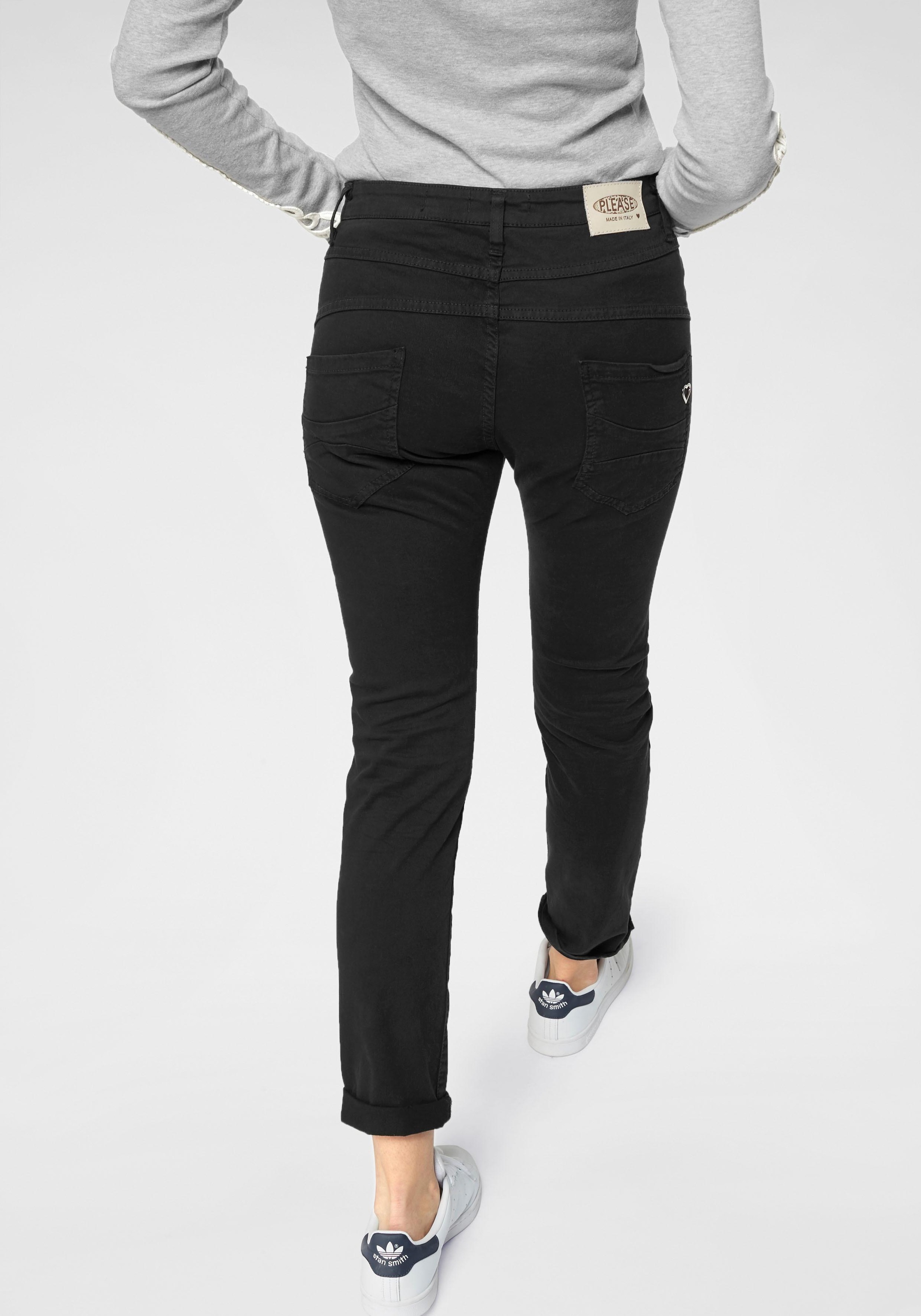 Please Jeans 5-Pocket-Jeans "P78A", Crinkle Optik günstig online kaufen