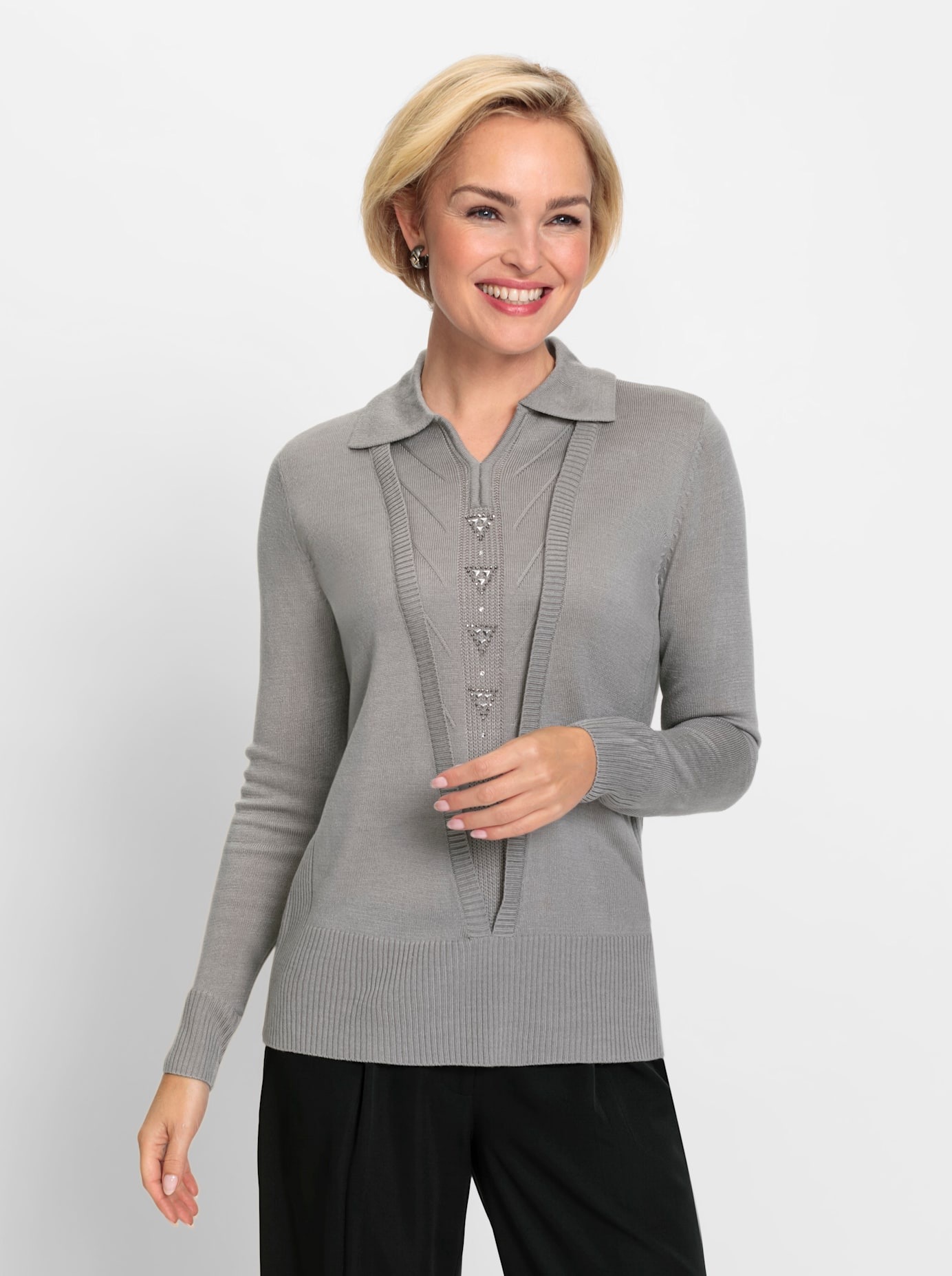Classic Polokragenpullover »Pullover«