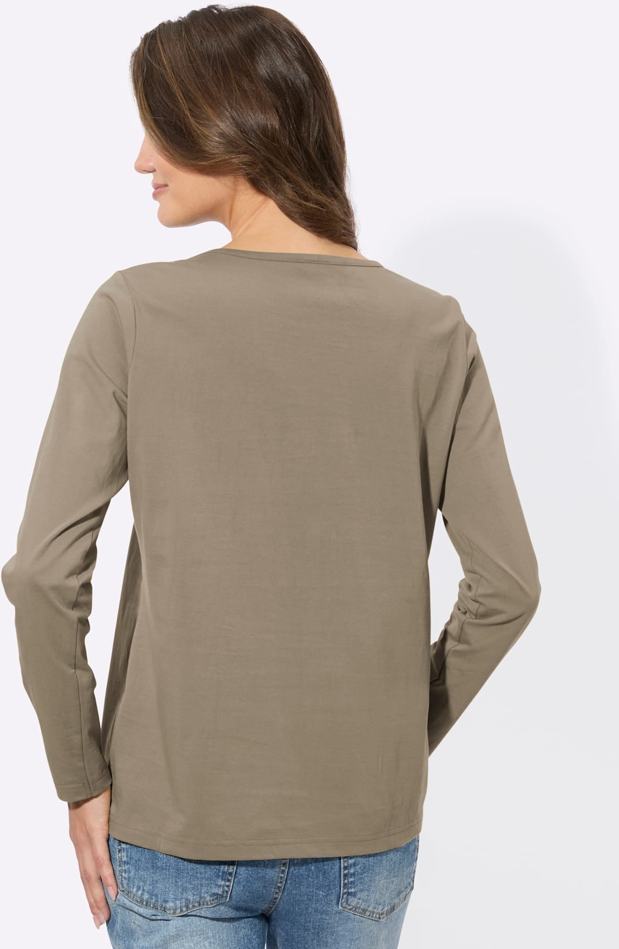 Inspirationen Langarmshirt »Rundhals-Shirt« 1
