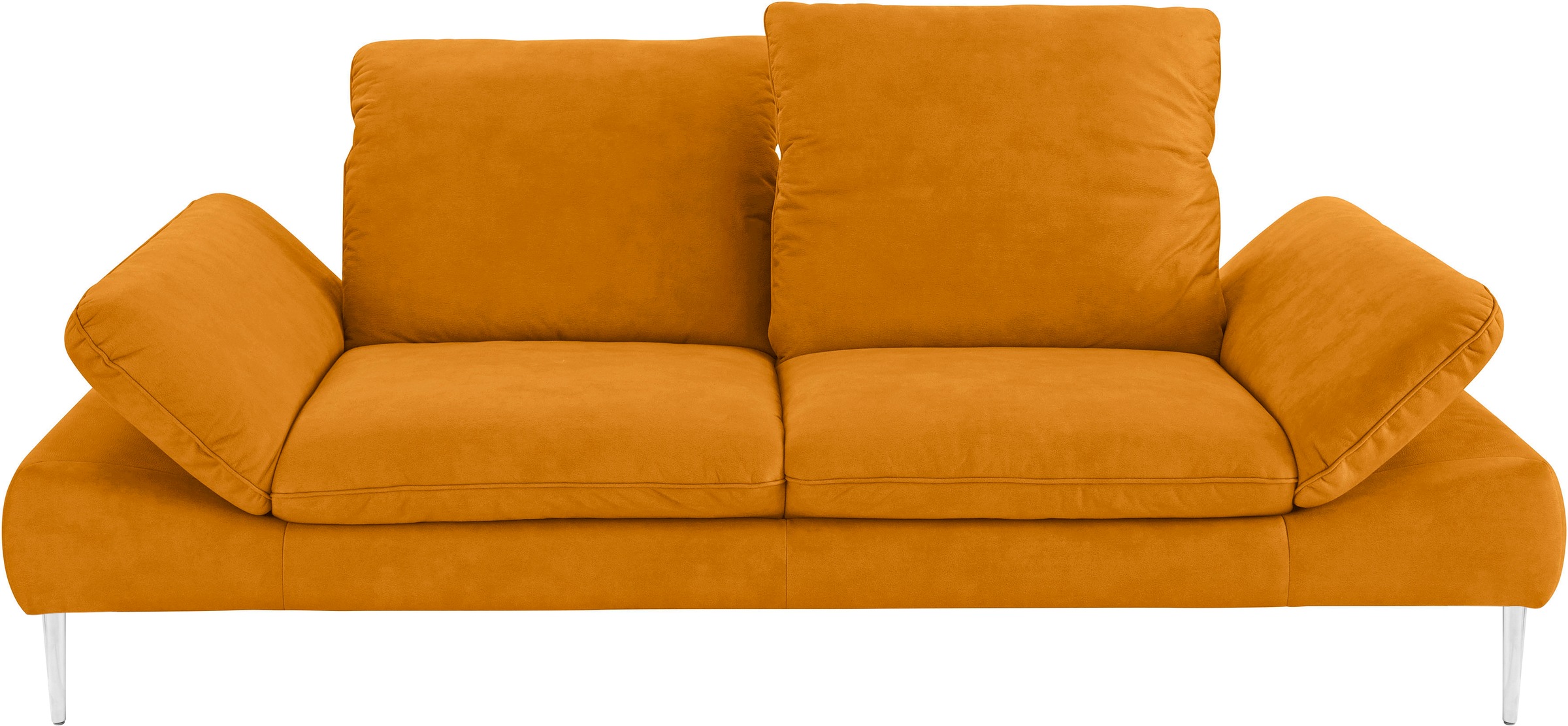 W.SCHILLIG 2,5-Sitzer »enjoy&MORE«, mit Sitztiefenverstellung, Füße Chrom glänzend, Breite 232 cm