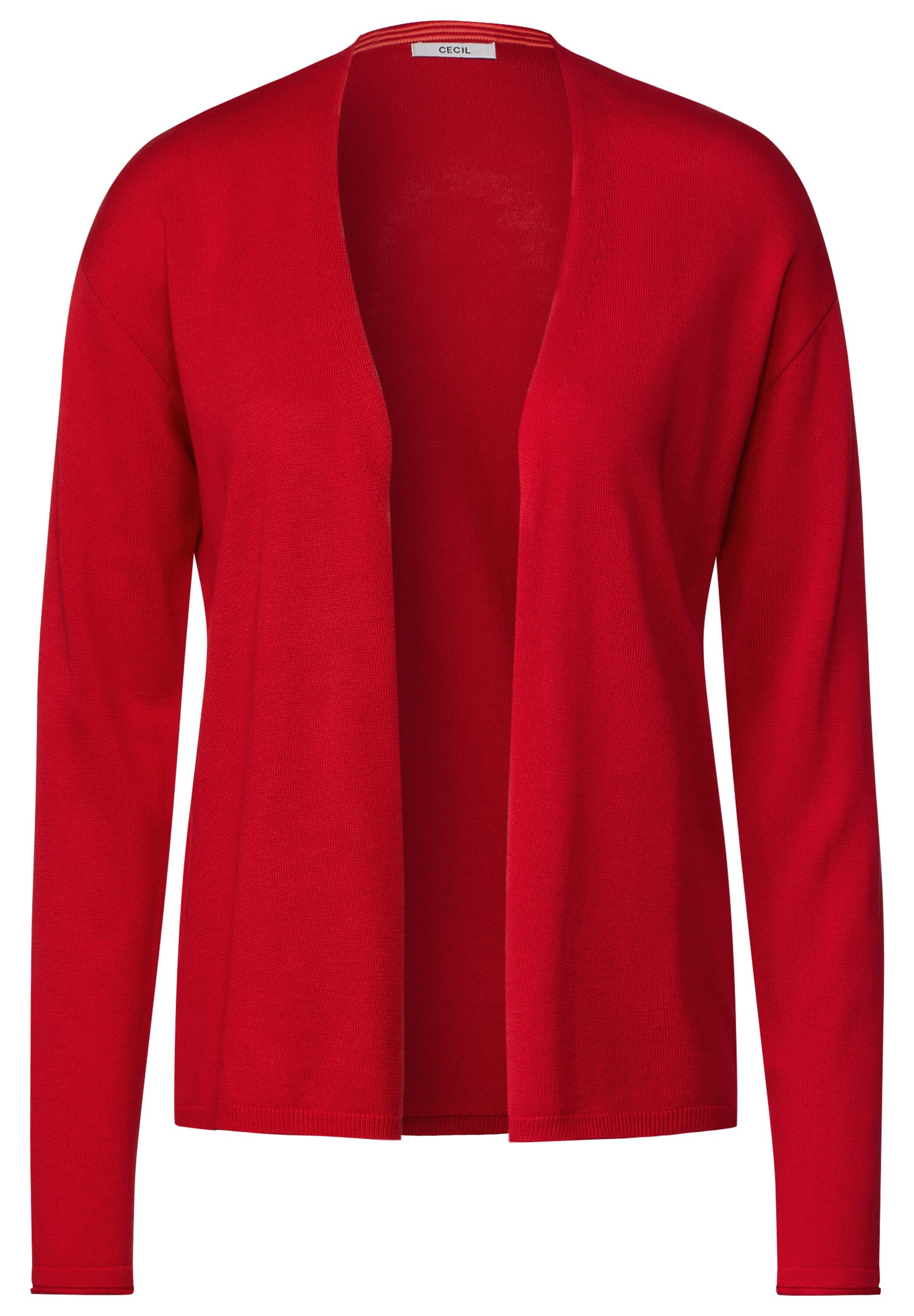Cecil Cardigan, aus softem Materialmix
