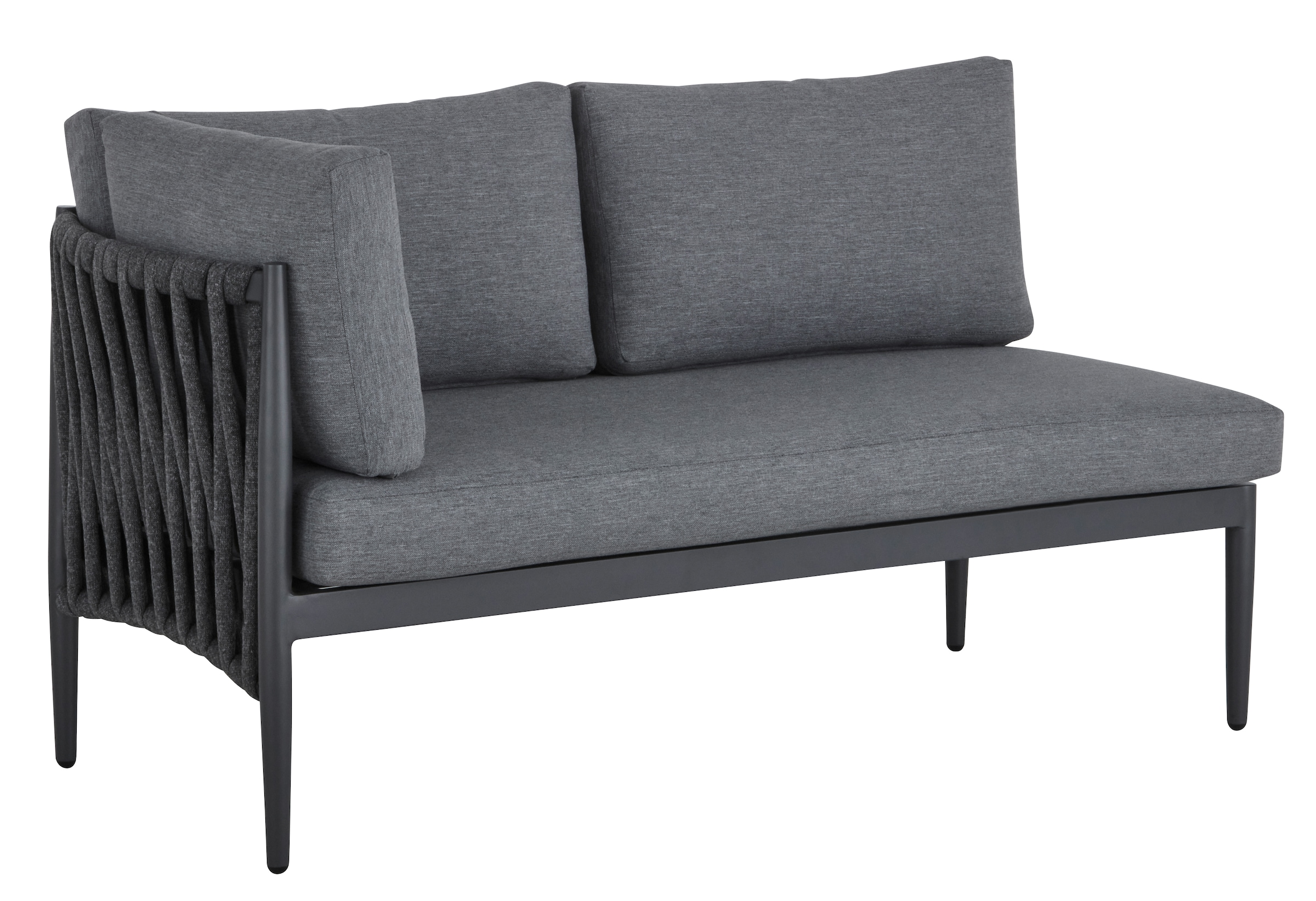 Guido Maria Kretschmer Home&Living Gartenlounge-Set »Hamburg«, (16 tlg.), mit modern-grobem Seilgeflecht und Aluminiumgestell