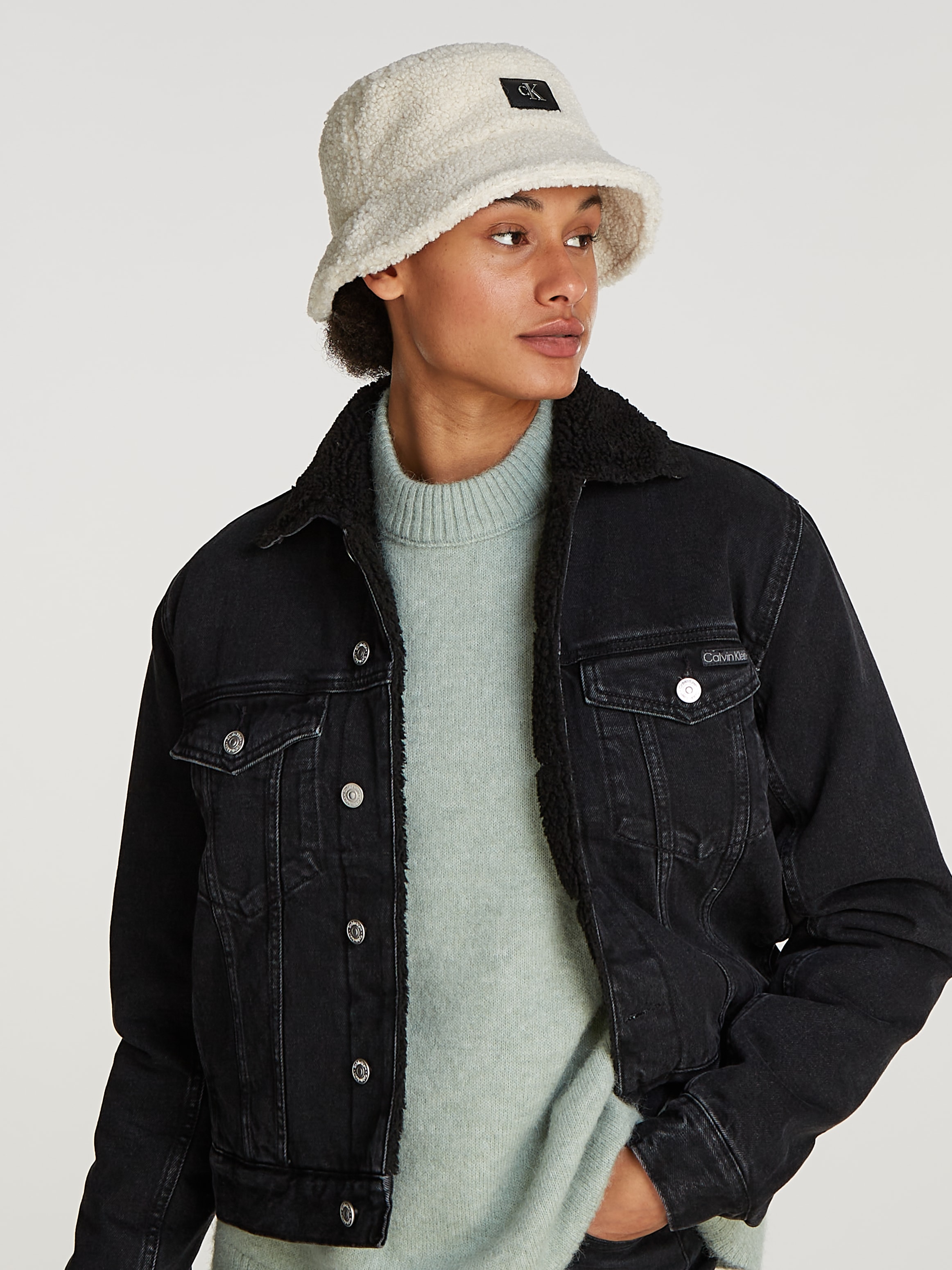 Calvin Klein Jeans Fischerhut »SHERPA BUCKET HAT«