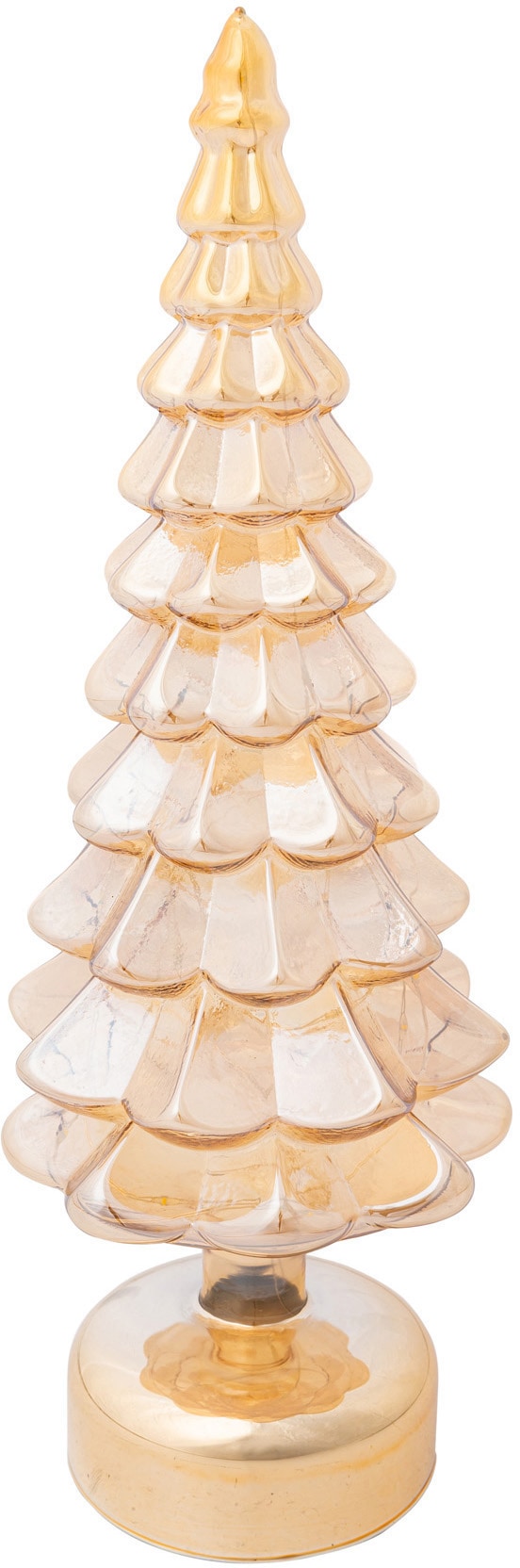 bestellen | LED ca. Baum »Tanne, LEDs, Glas, light aus BAUR Creativ Höhe Weihnachtsdeko«, 12 mit 33 cm