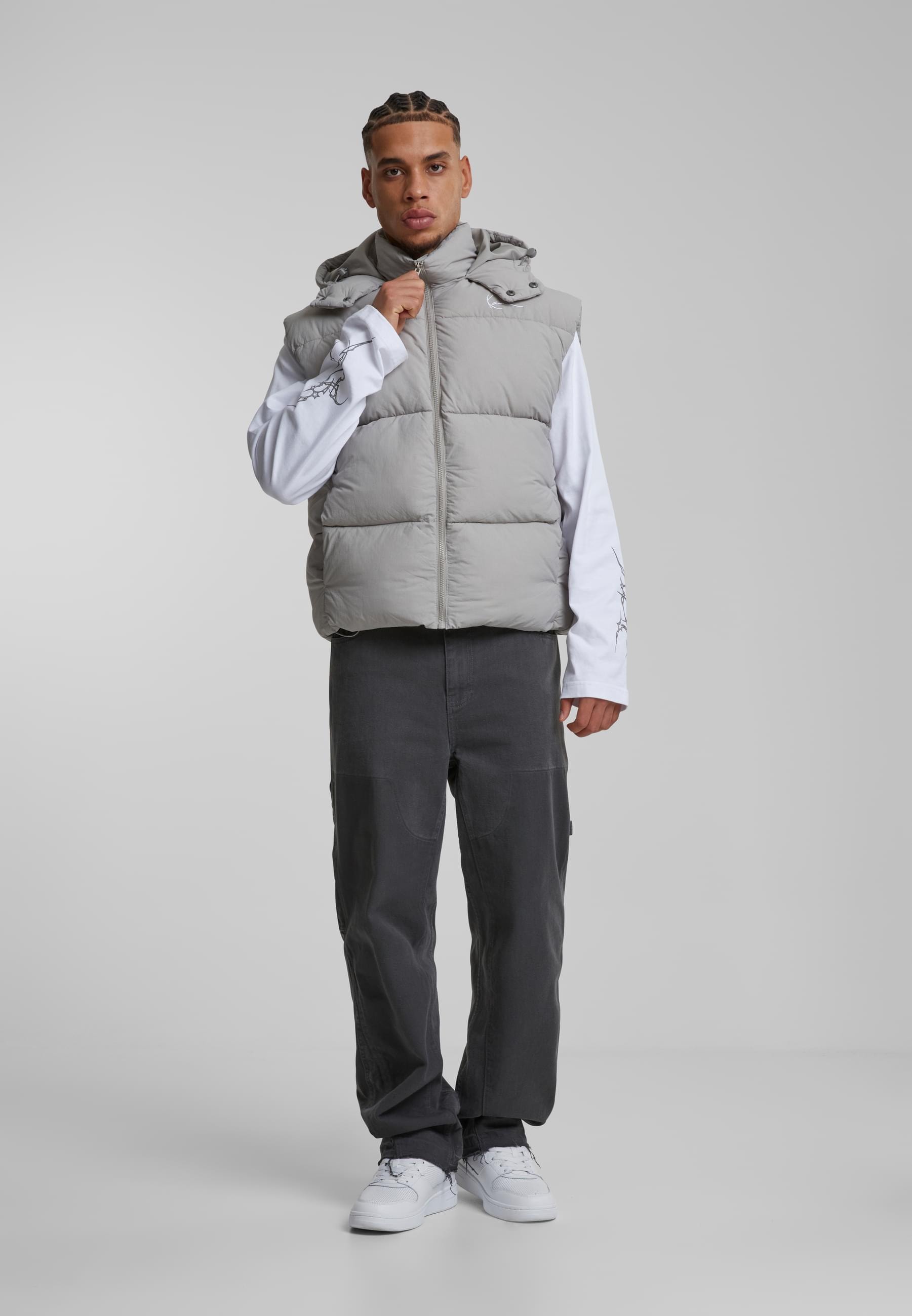 Karl Kani Steppweste »Karl Kani Karl Kani Small Signature Puffer Vest«, (1 tlg.)