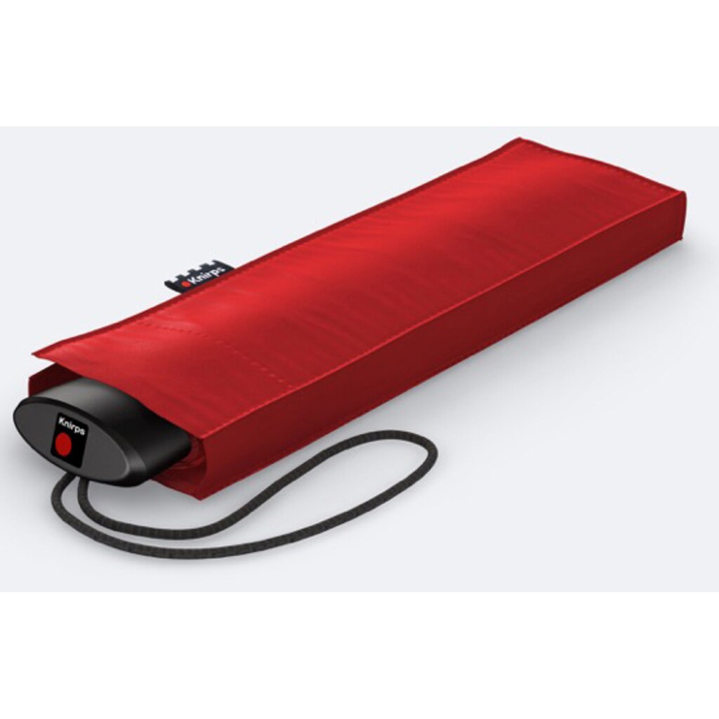 Knirps® Taschenregenschirm »AS.050 Slim Small Manual, Uni Red«