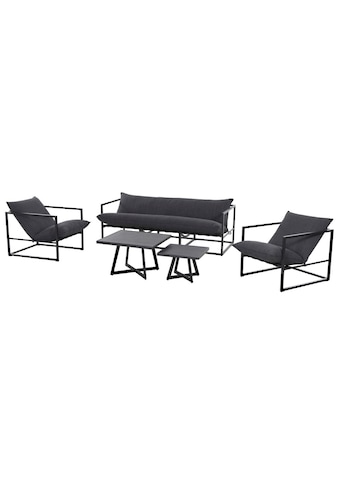 Siena Garden Gartenlounge-Set »Monza« 3-Sitzer sofa...