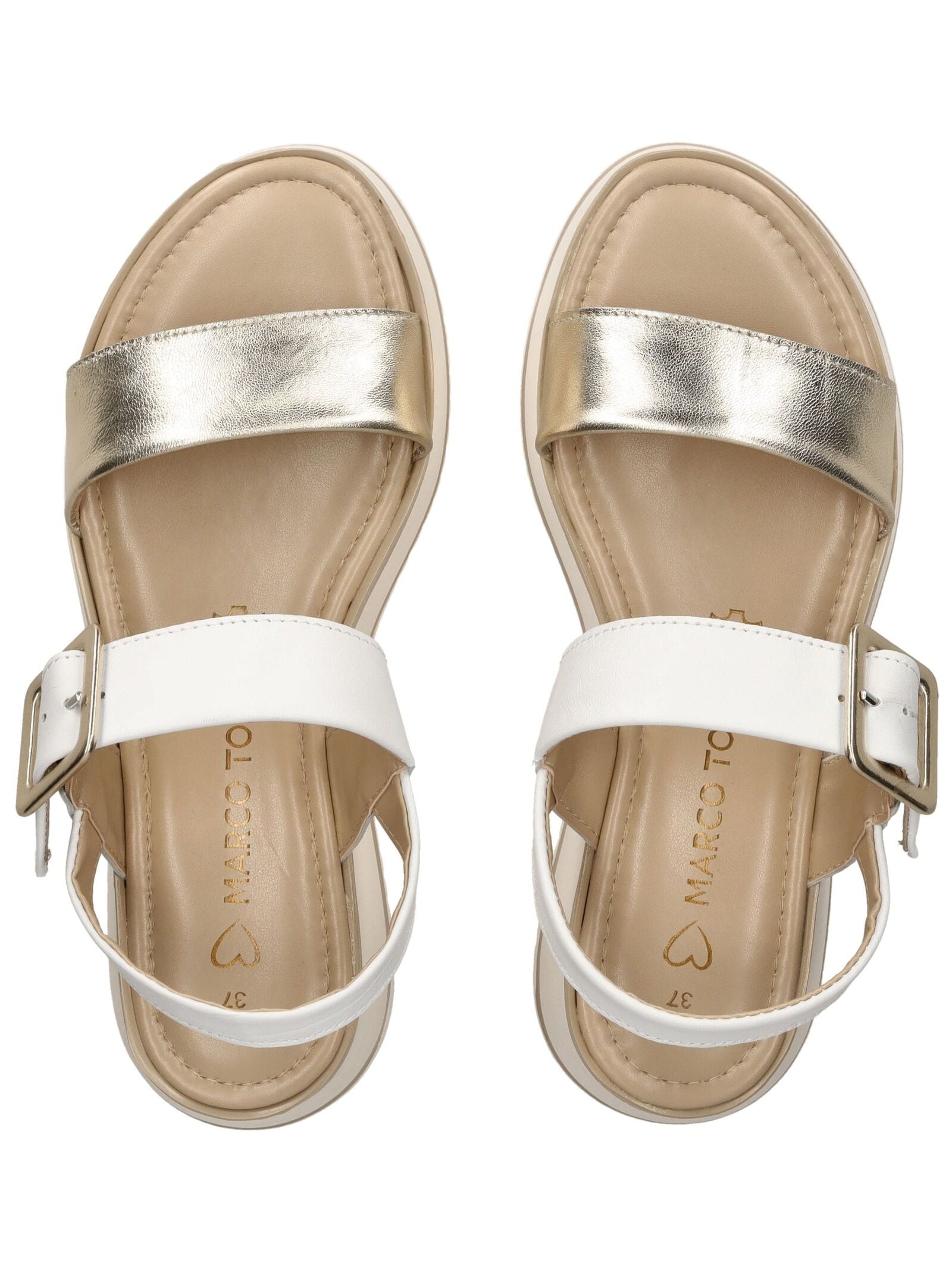MARCO TOZZI Plateausandaletten »Marco Tozzi Sandalen Leder«