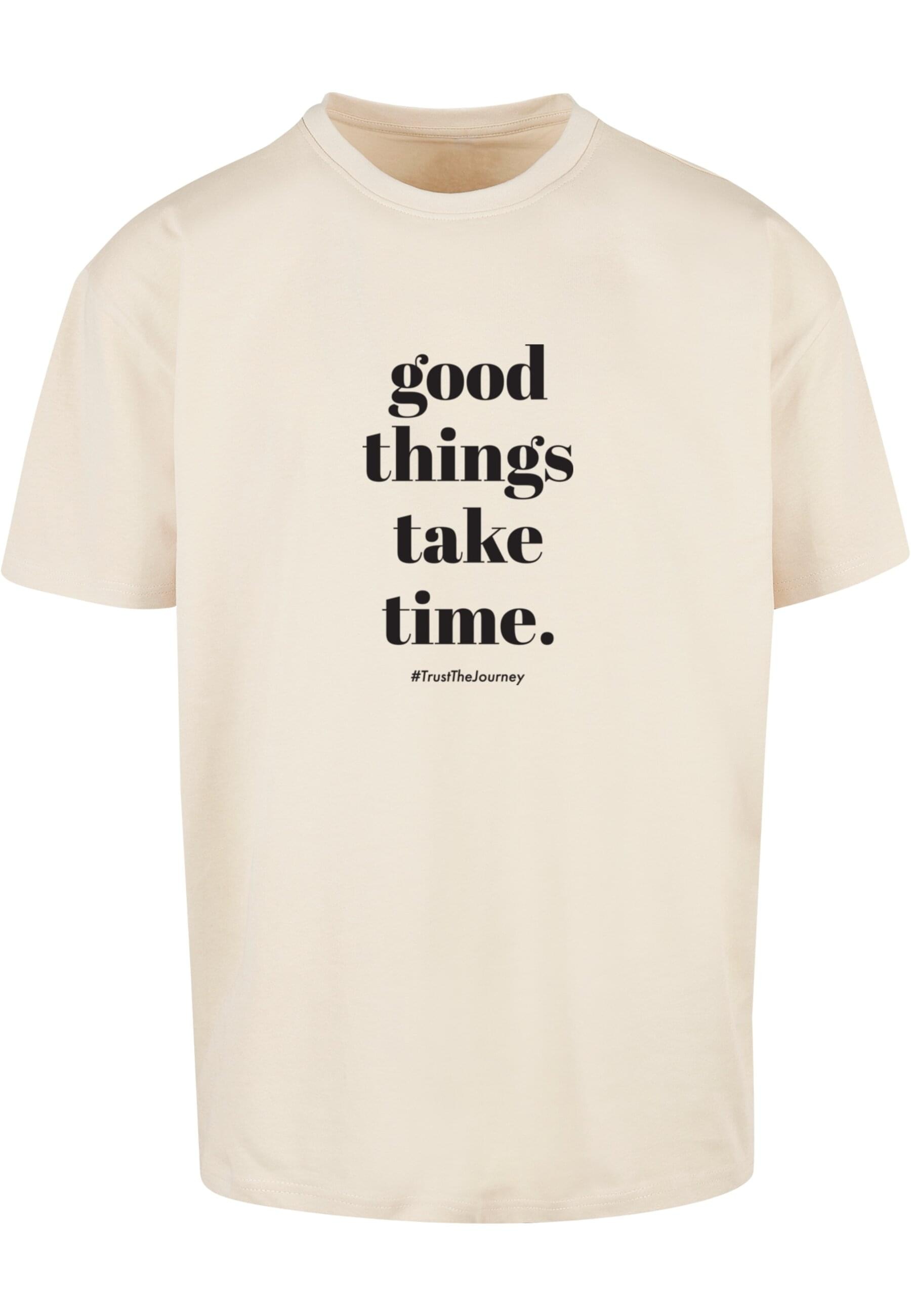 Merchcode T-Shirt "Merchcode Herren Good Things Take Time Heavy Oversize Te günstig online kaufen