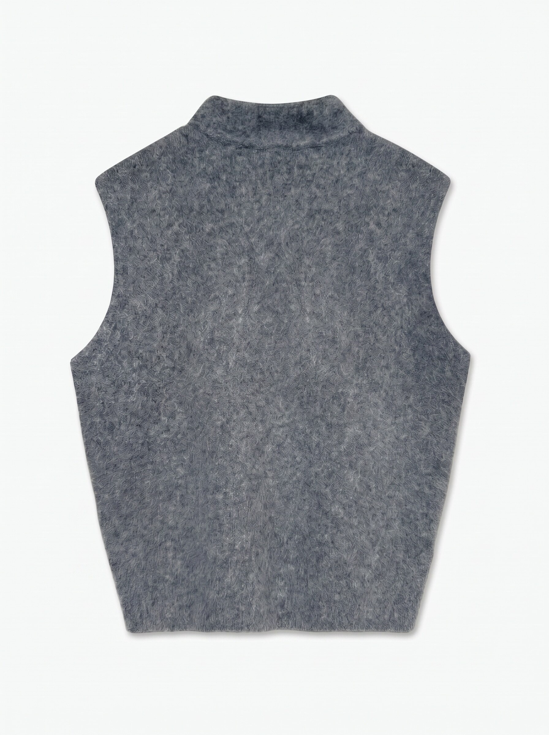 TOPSHOP Strickpullover »TSCASSI KNITTED TIE NECK TOP KNT NOOS« Materialmix, normal geschnitten
