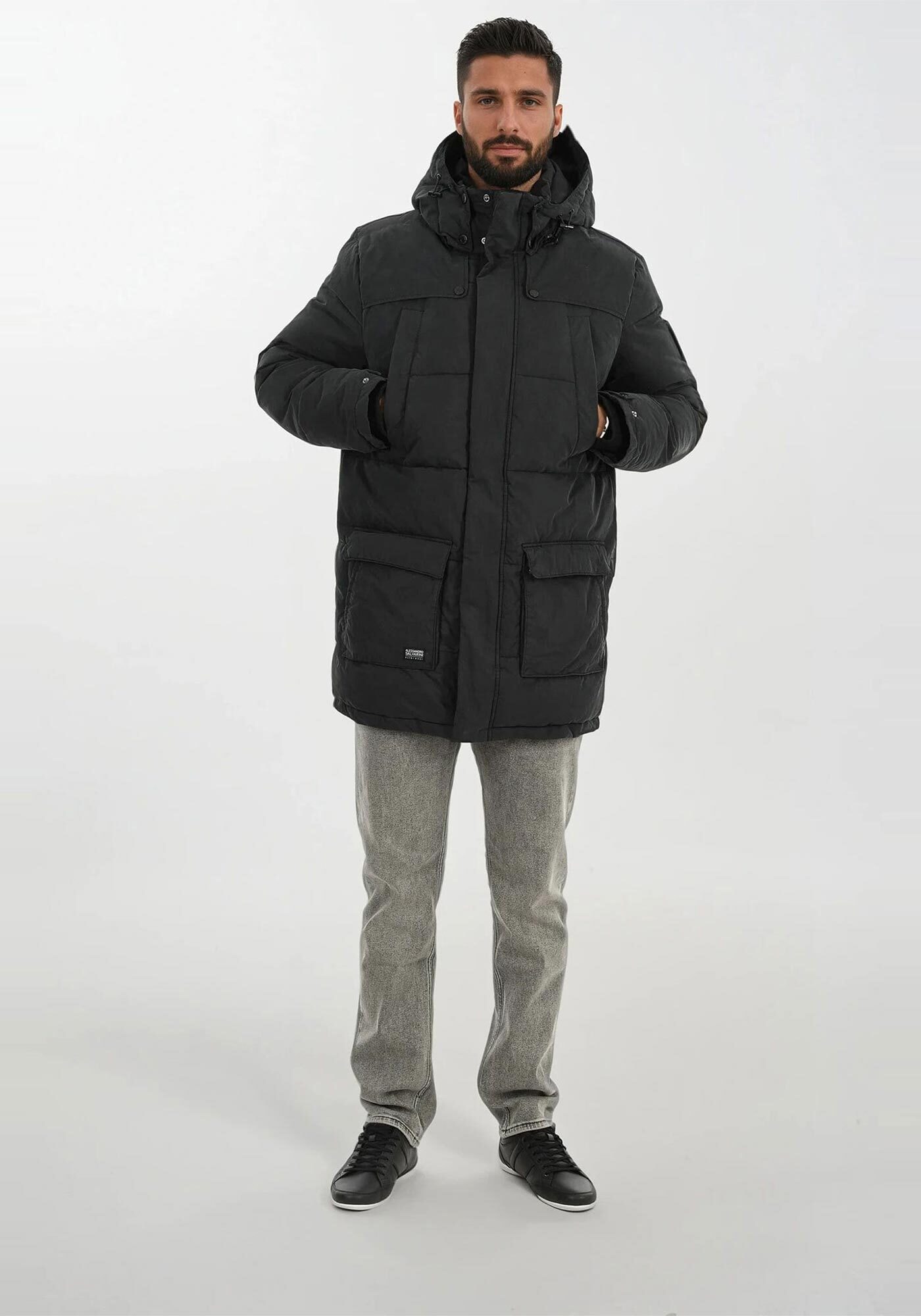 Alessandro Salvarini Winterjacke »ASArtiika« innen mit warmem Teddyfell