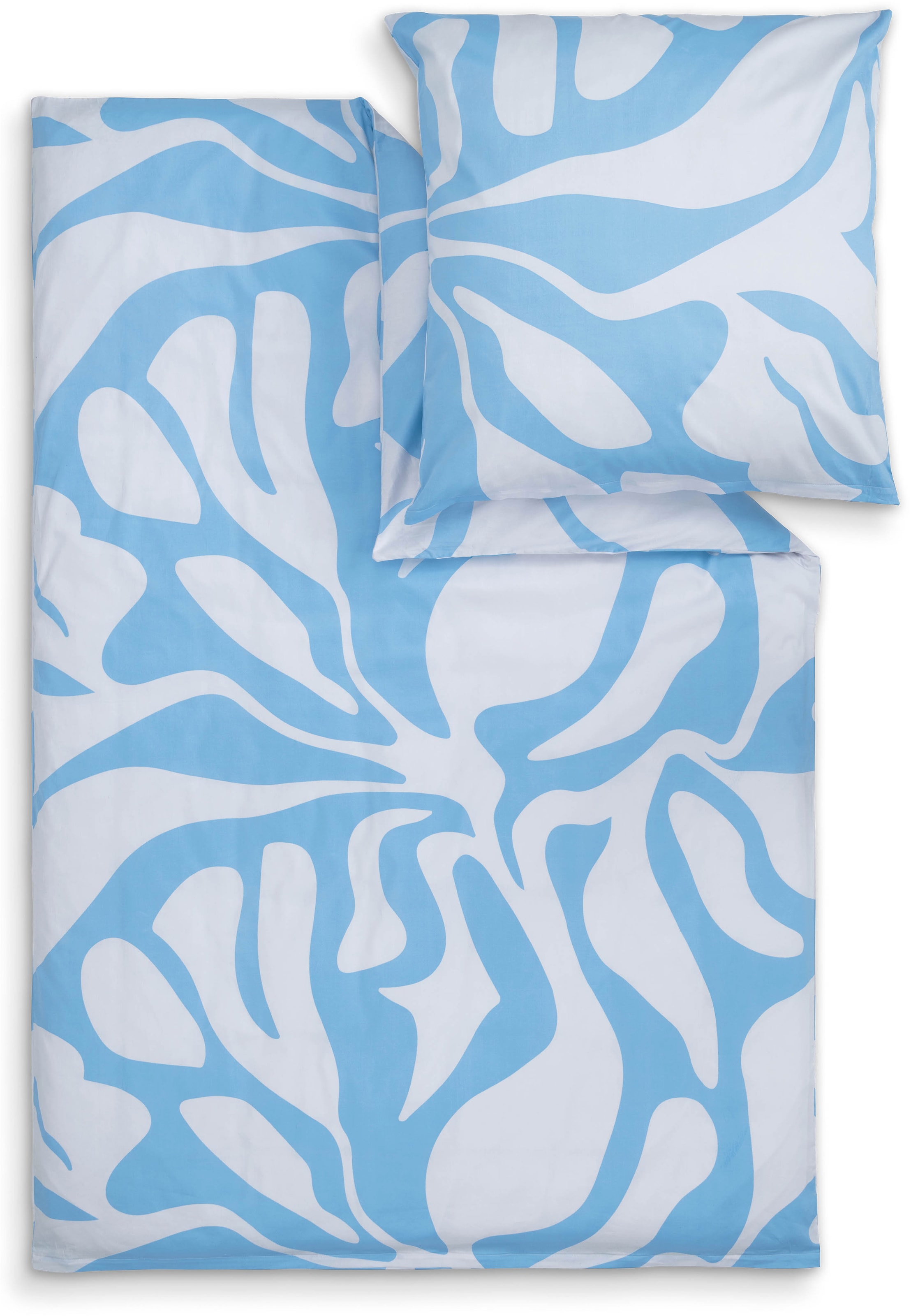s.Oliver Bettwäsche »s.Oliver Satinbettwäsche« 2 modernes Botanical-Design