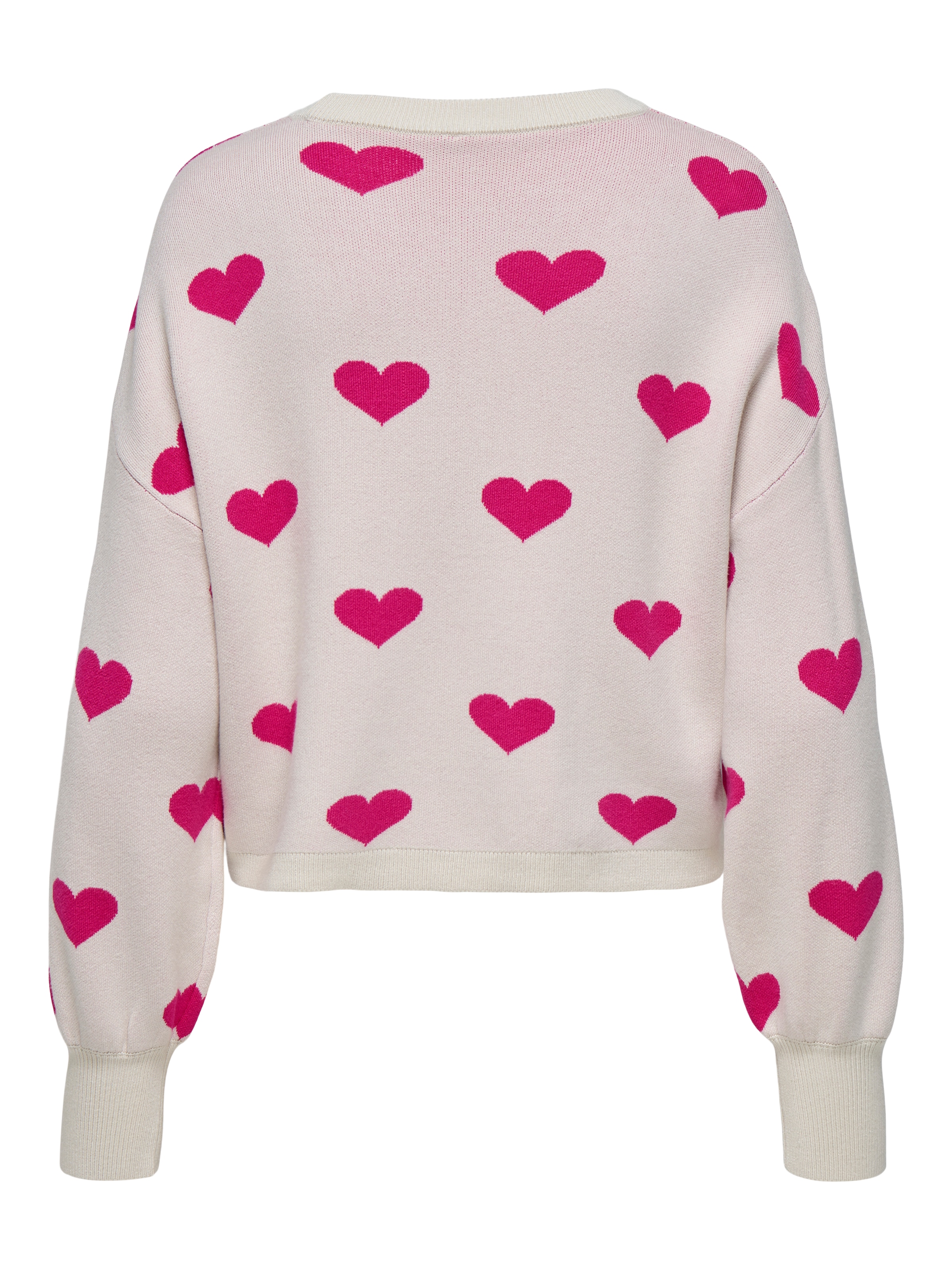 ONLY Strickpullover »ONLMONTANA LS JQ O-NECK CC KNT«, mit Rippbündchen