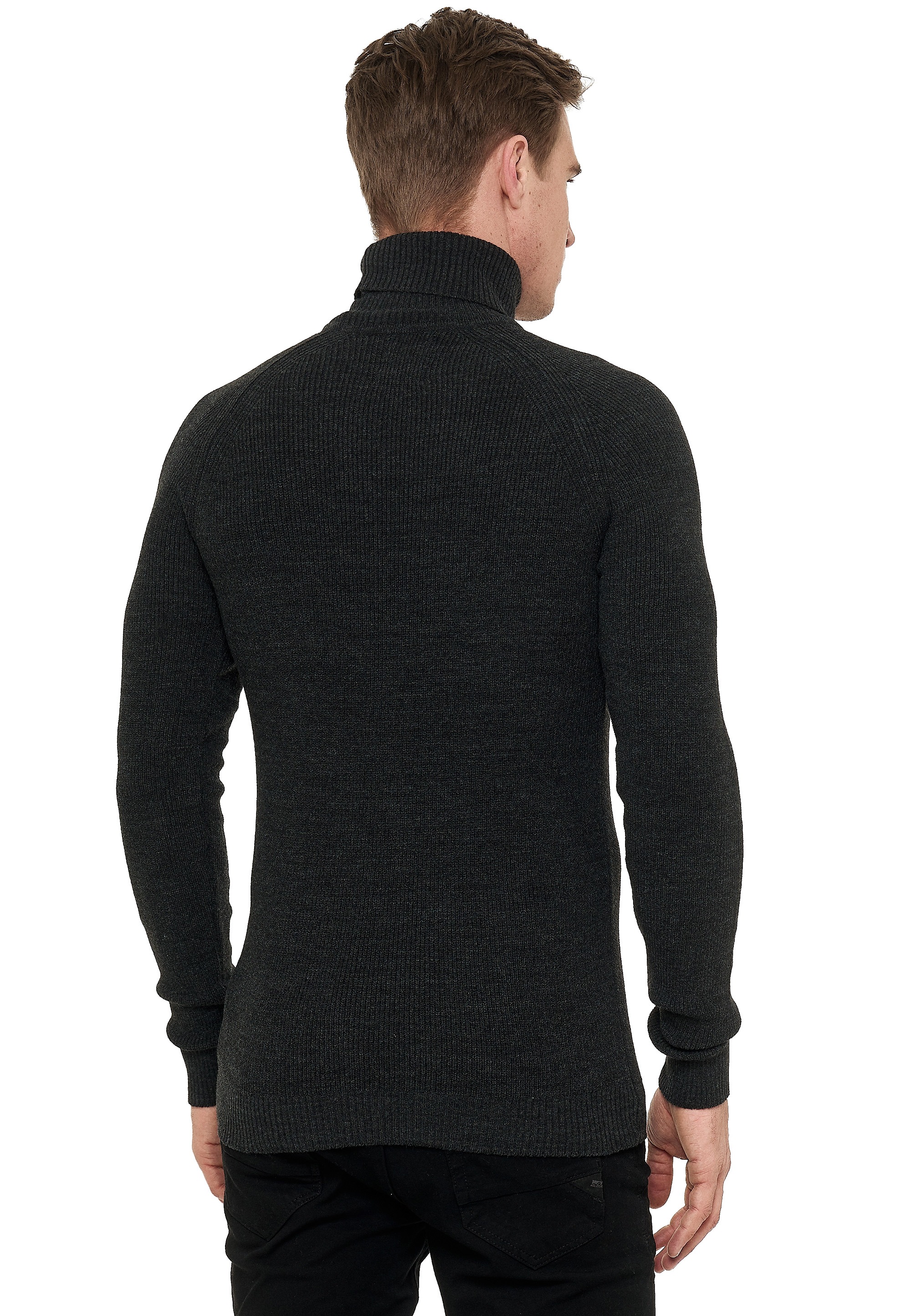 Rusty Neal Rollkragenpullover, mit stilvollem Hochkragen
