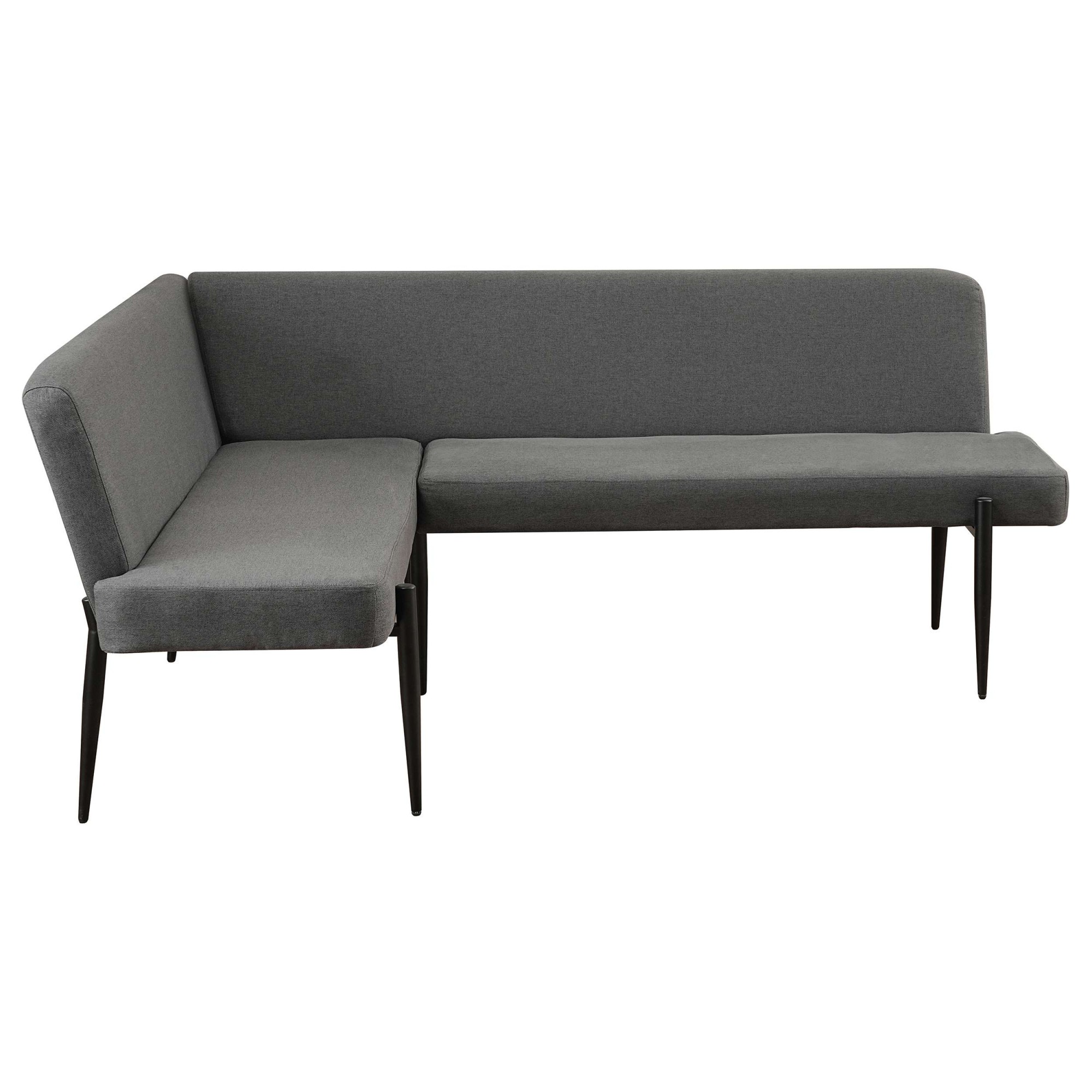 OTTO home Eckbank »Frida« Federkern, pflegeleichtem Velours oder Webstoff Bezug, Breite 210 cm
