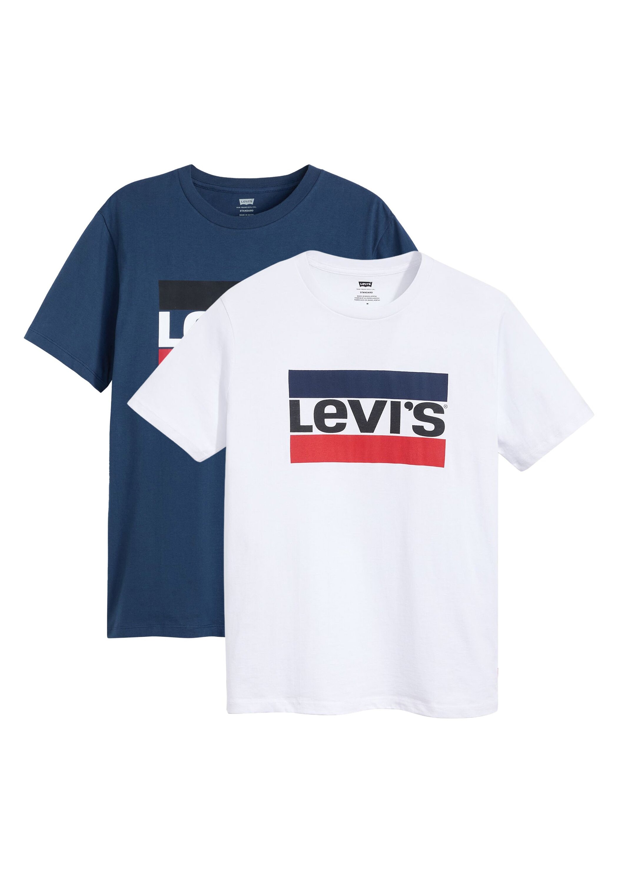 Levis T-Shirt "T-Shirt Sportswear Logo Graphic Tee 2er Pack" günstig online kaufen