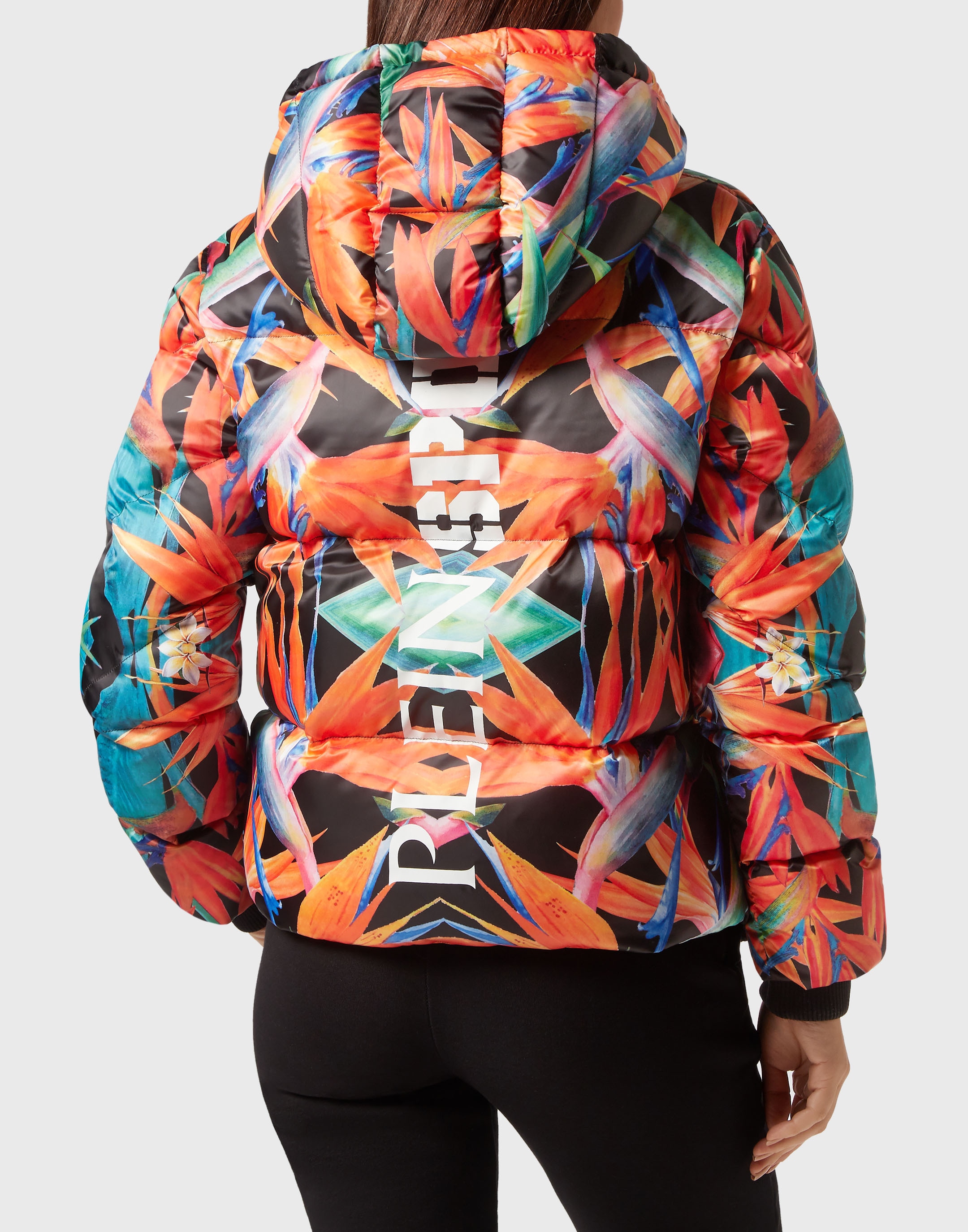 PLEIN SPORT Daunenjacke »Flowers«