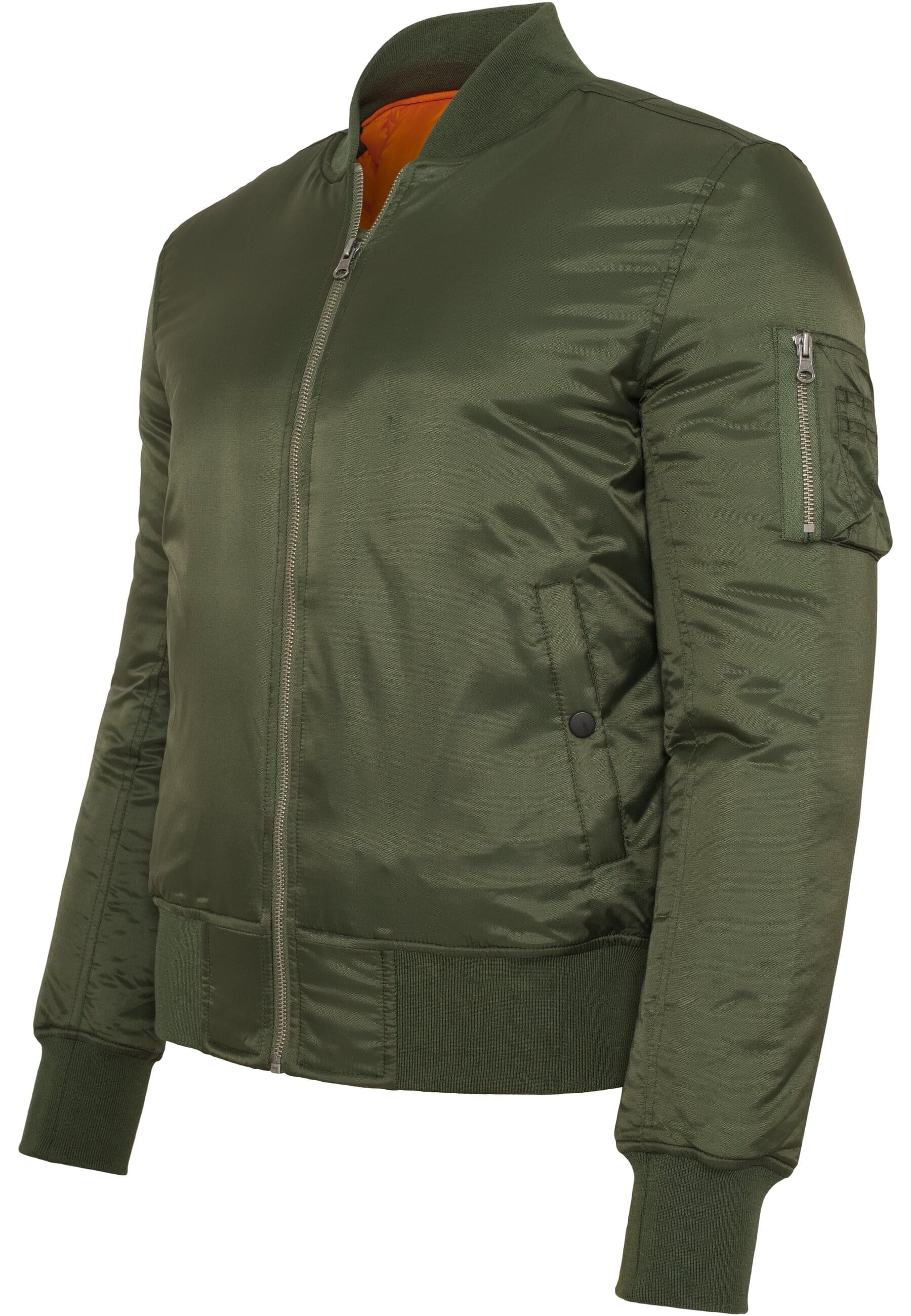 URBAN CLASSICS Anorak »Urban Classics Herren Basic Bomber Jacket«, (1 St.), ohne Kapuze