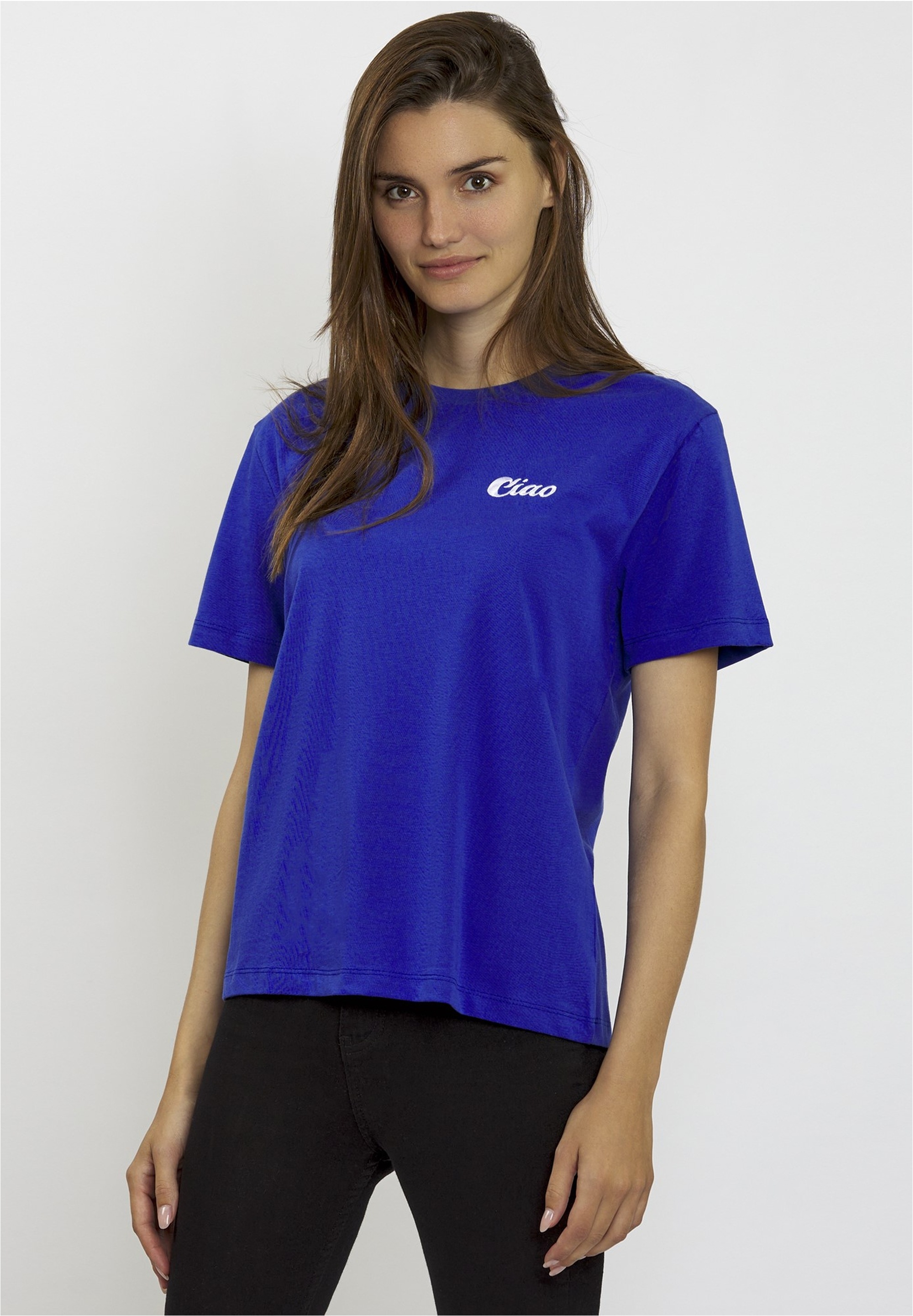 freshlions T-Shirt "Ciao", mit klassischem Rundhalsausschnitt günstig online kaufen