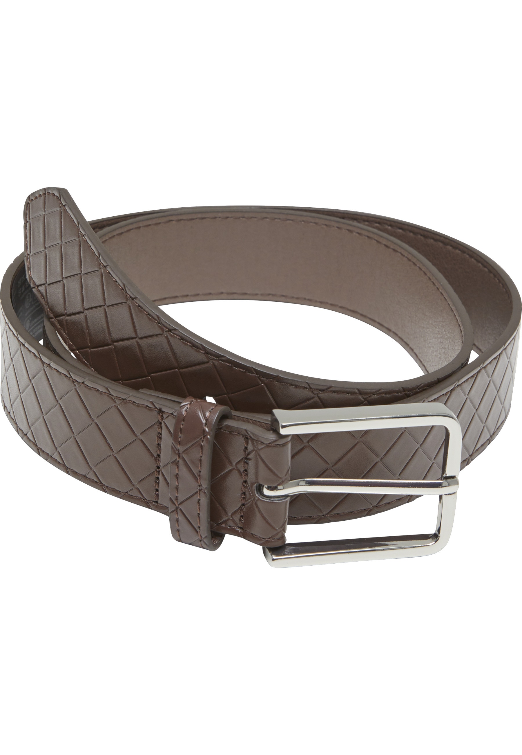 URBAN CLASSICS Synthetikgürtel "Urban Classics Woven Embossed Synthetic Lea günstig online kaufen