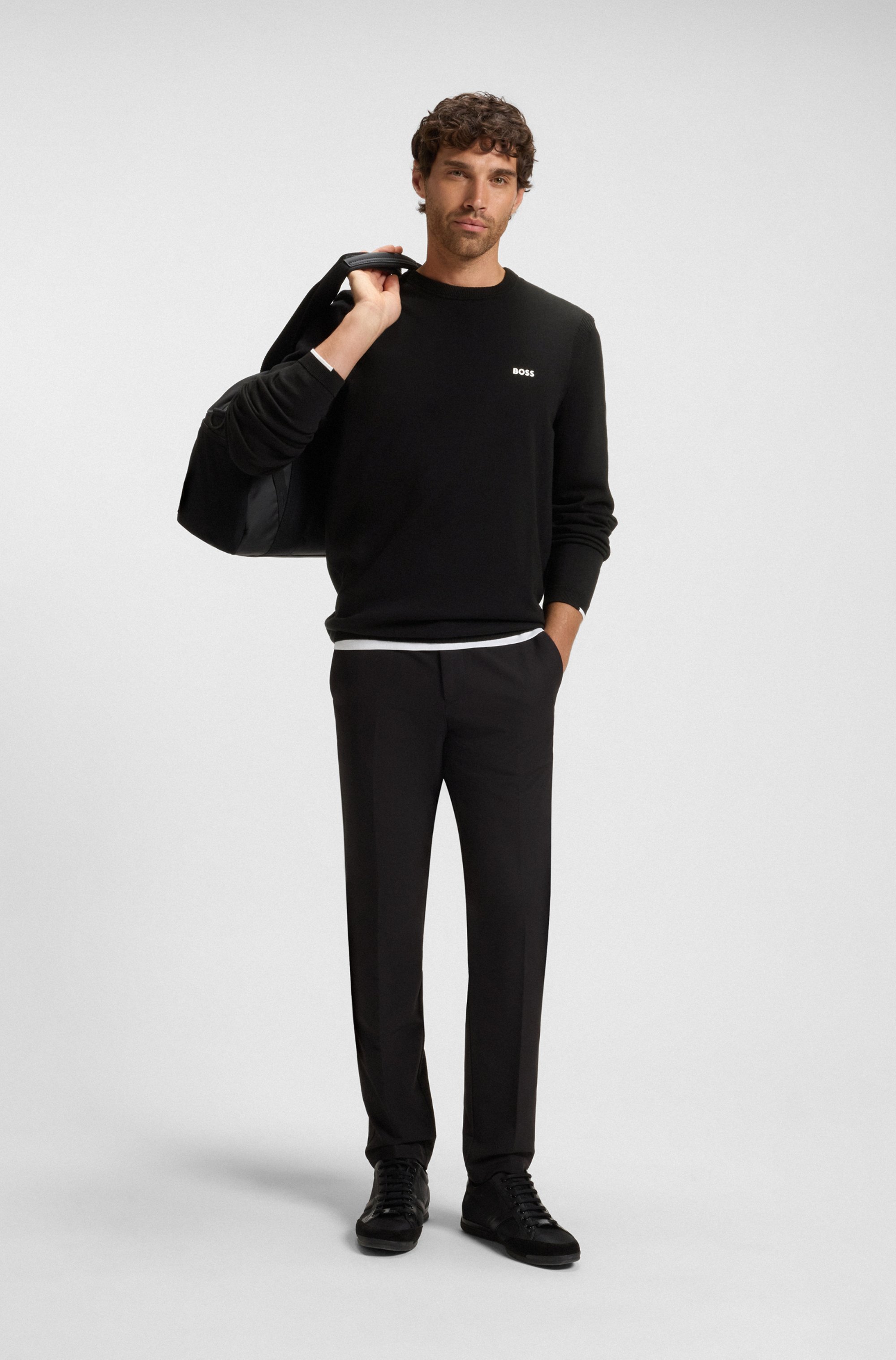 Thumbnail - BOSS GREEN Rundhalspullover "K Ever-X CN"