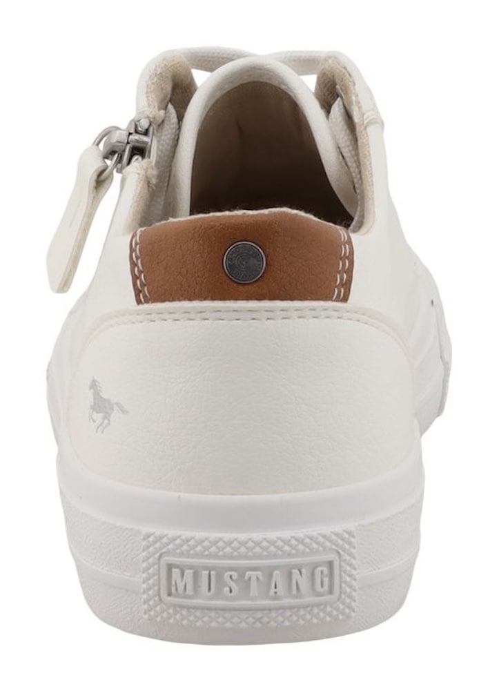 Mustang Shoes Sneaker »Ulla«  Freizeitschuh, Halbschuh, Schnürschuh mit Außenreißverschluss