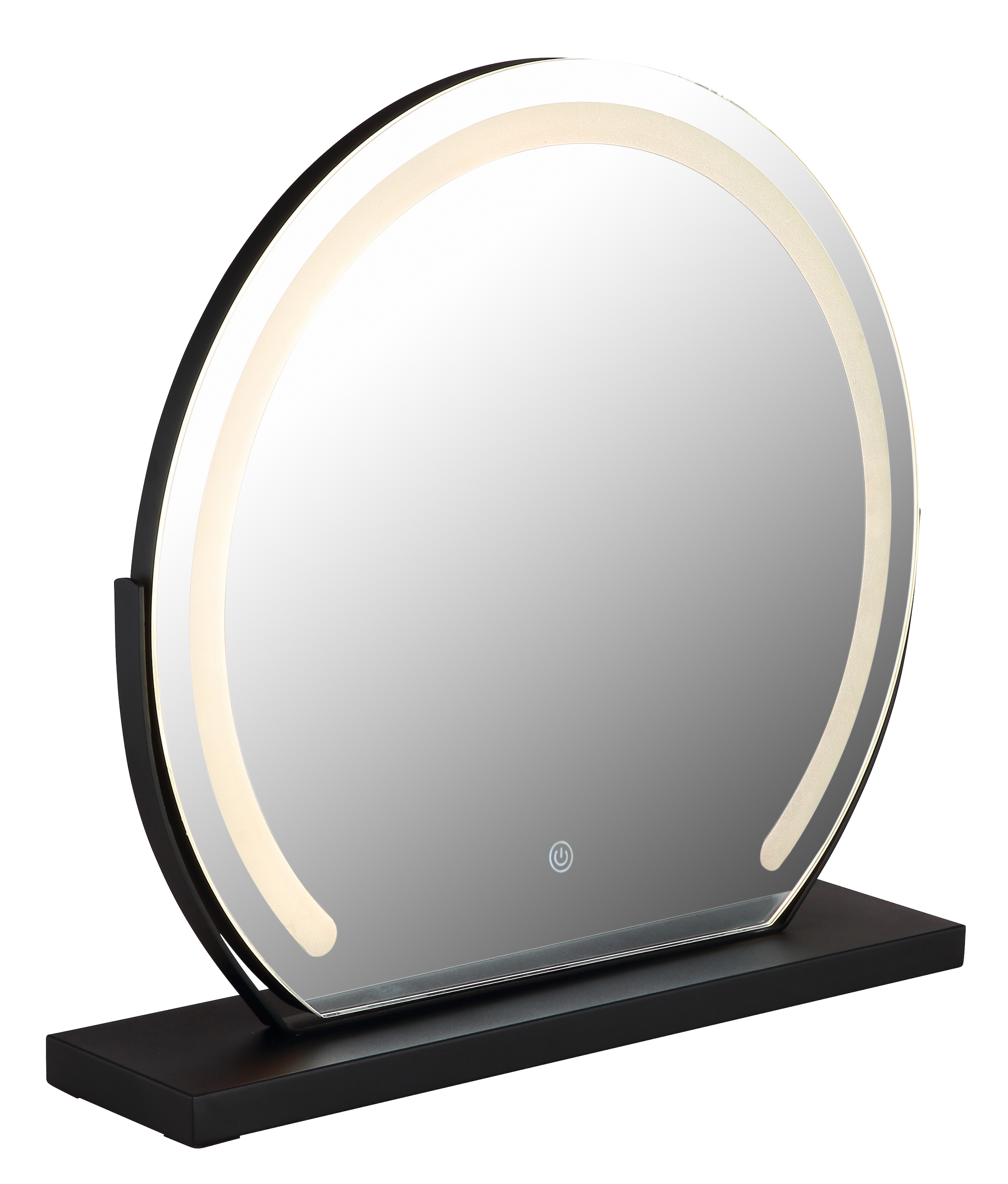 GLOBO LIGHTING LED Spiegelleuchte »RIVAS«, Leuchtmittel LED-Modul | LED fest integriert, Spiegel/Touch Ein/Aus/IP44/Touchdimmer/ LxBxH: 520x120x485mm