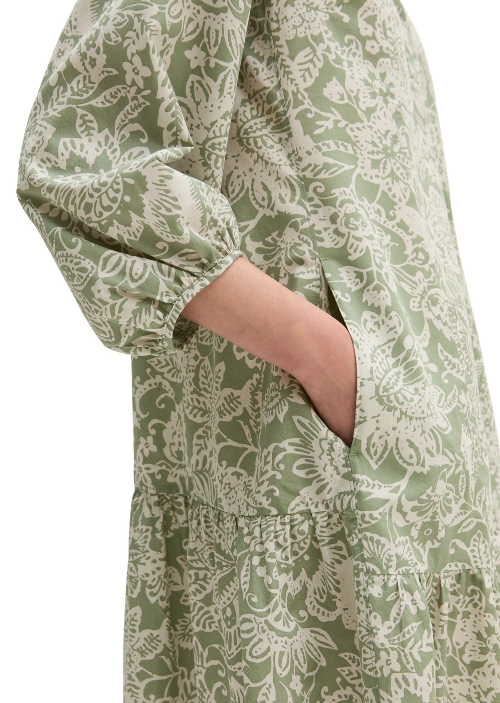 Marc O'Polo Druckkleid »aus bedrucktem Light-Popeline«