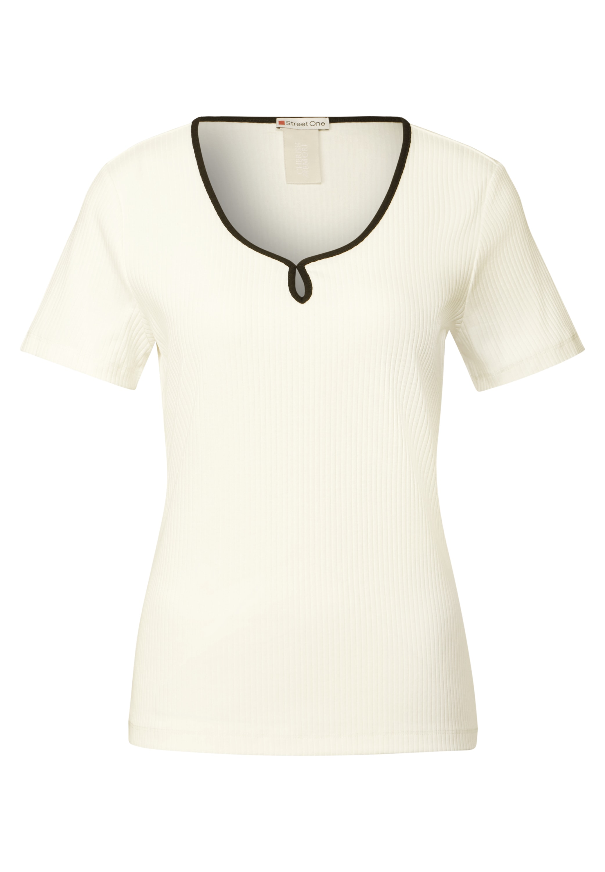 STREET ONE T-Shirt, mit Cut-Out Detail