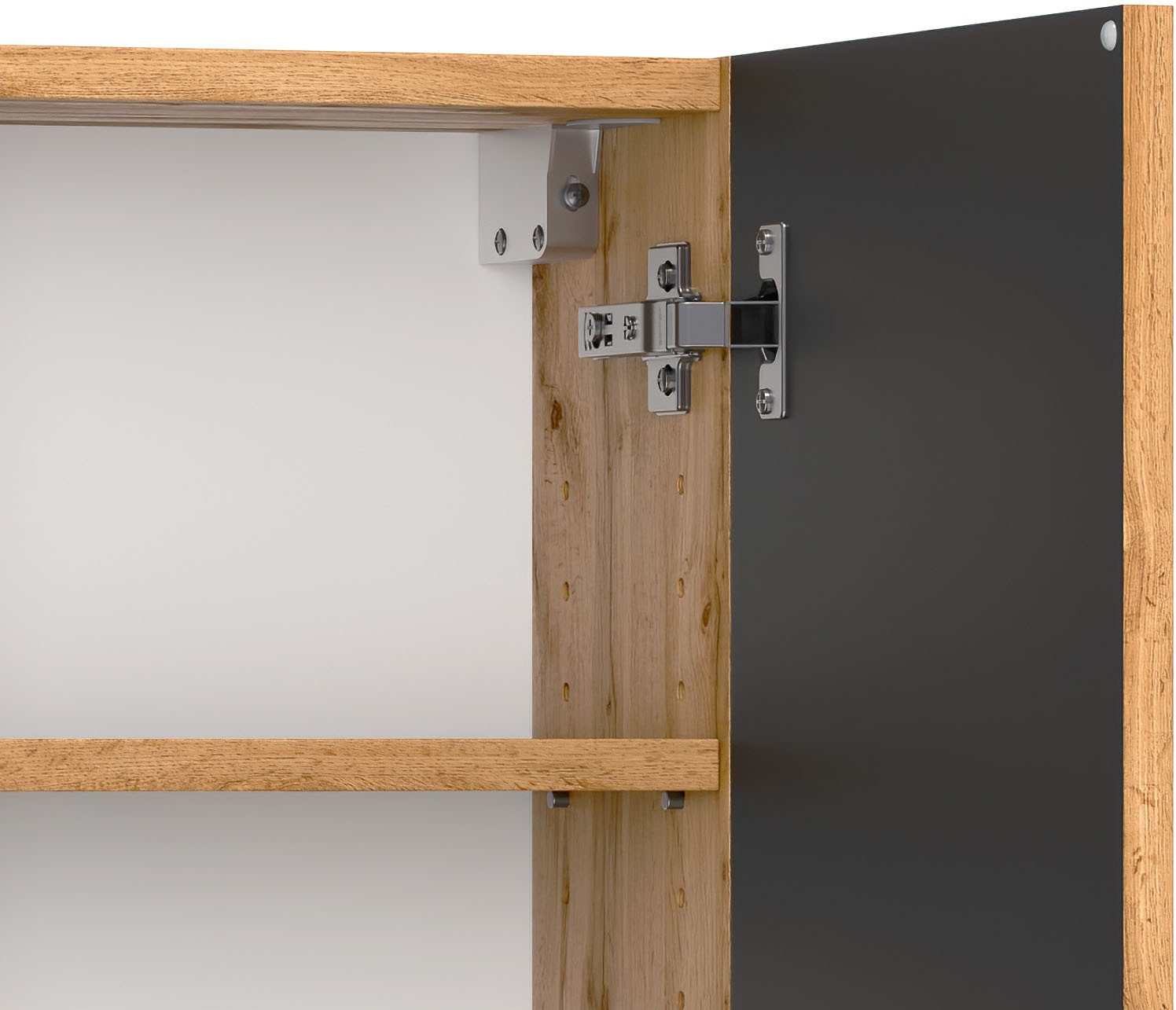 welltime Hängeschrank, Welltime, Breite 30 cm, reversibel, 1-türig