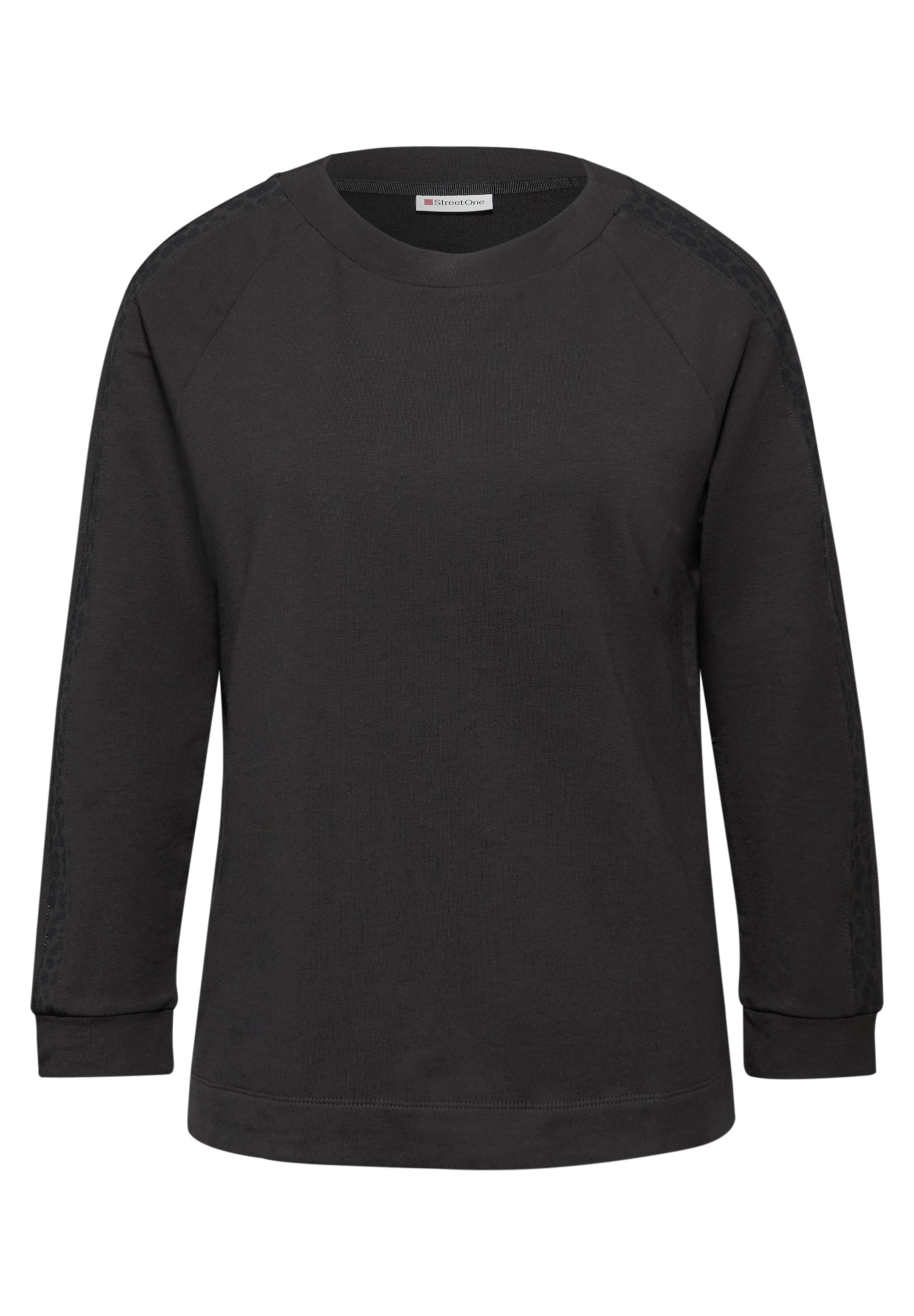 STREET ONE 3/4-Arm-Shirt mit Galon-Streifen