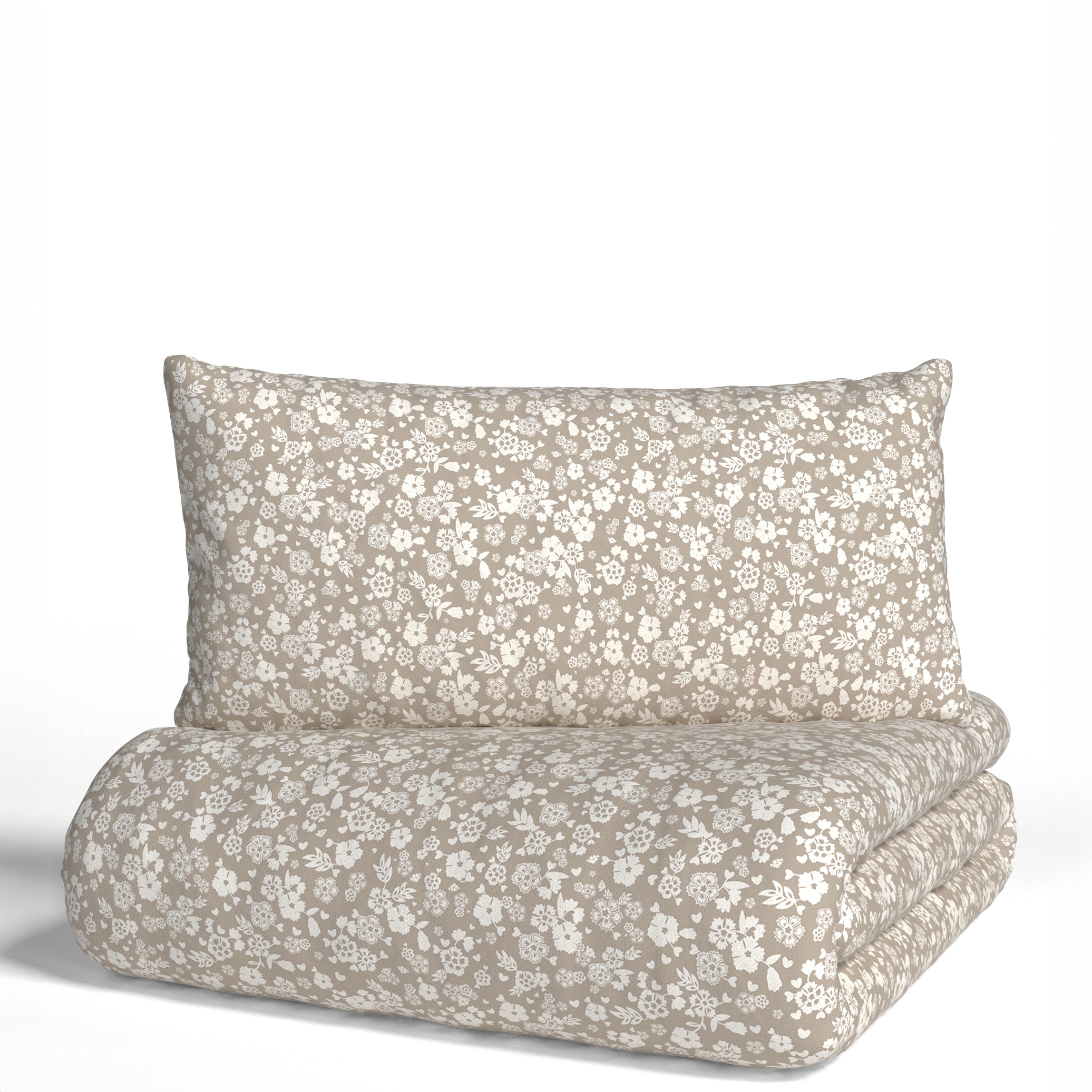 OTTO home Bettwäsche "Mariby" 2 Stk. mit feinem Blümchen Design, skandinavi günstig online kaufen