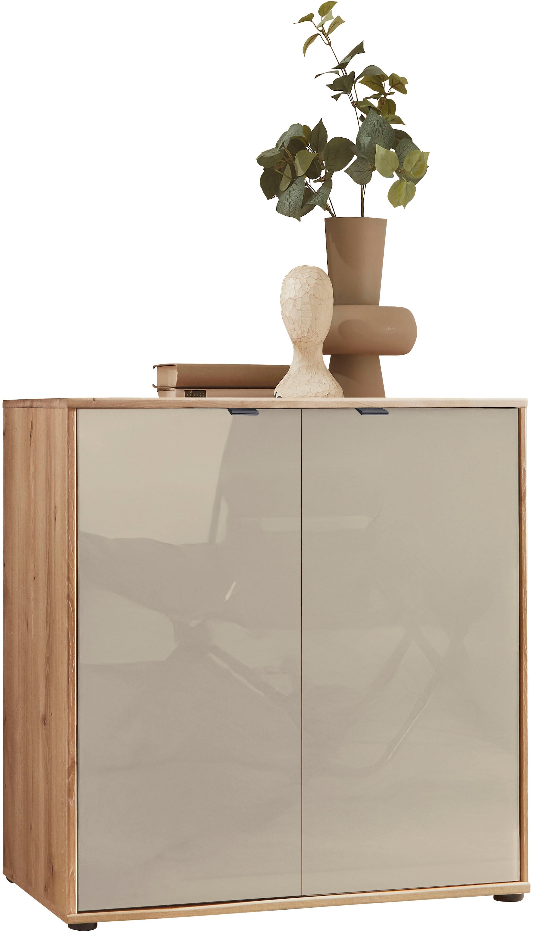 WIEMANN Kommode "Cardiff Sideboard, Wäscheschrank, teilmassiv Bianco-Eiche, günstig online kaufen