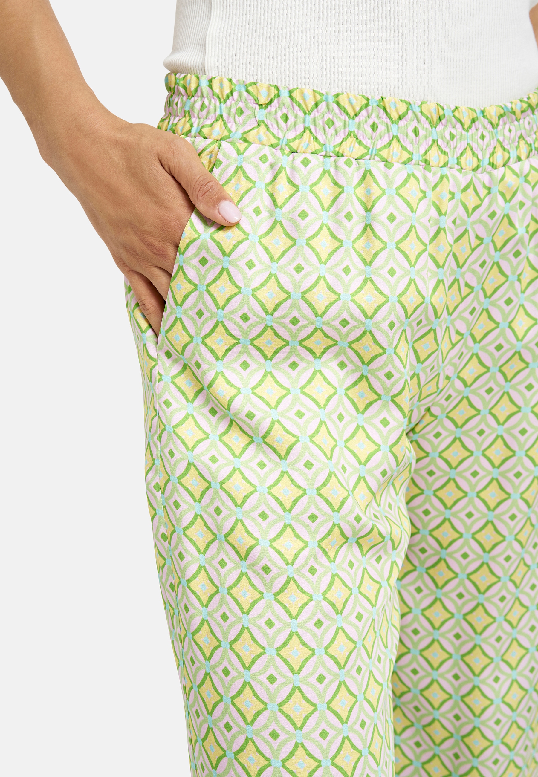 Milano Italy Schlupfhose  mit Elastikbund & seitlichen Taschen