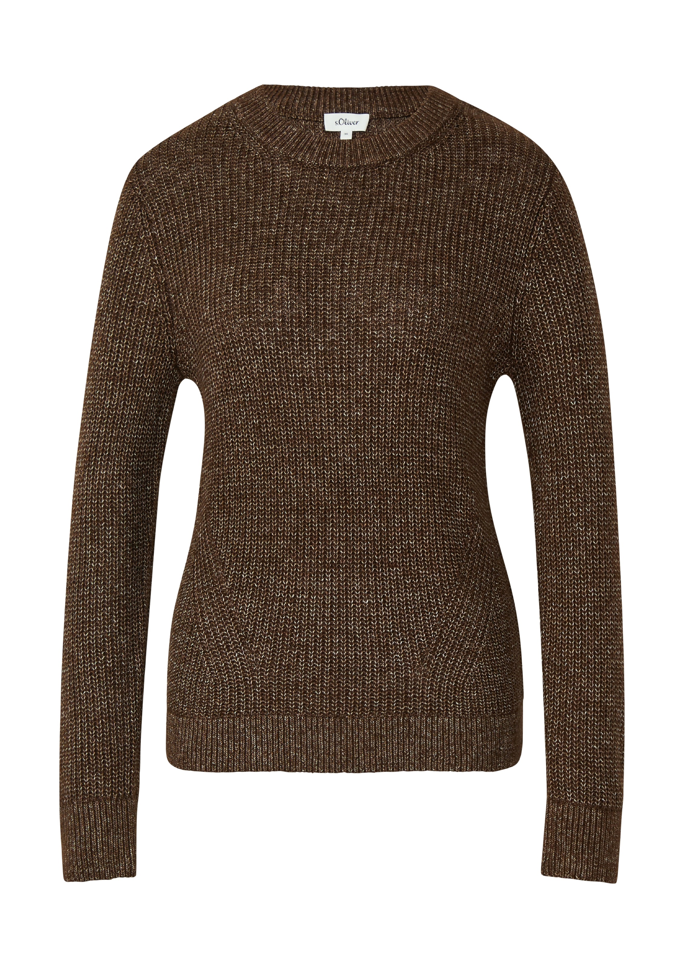 Thumbnail - s.Oliver Strickpullover aus Wollmix und mit Strickmuster