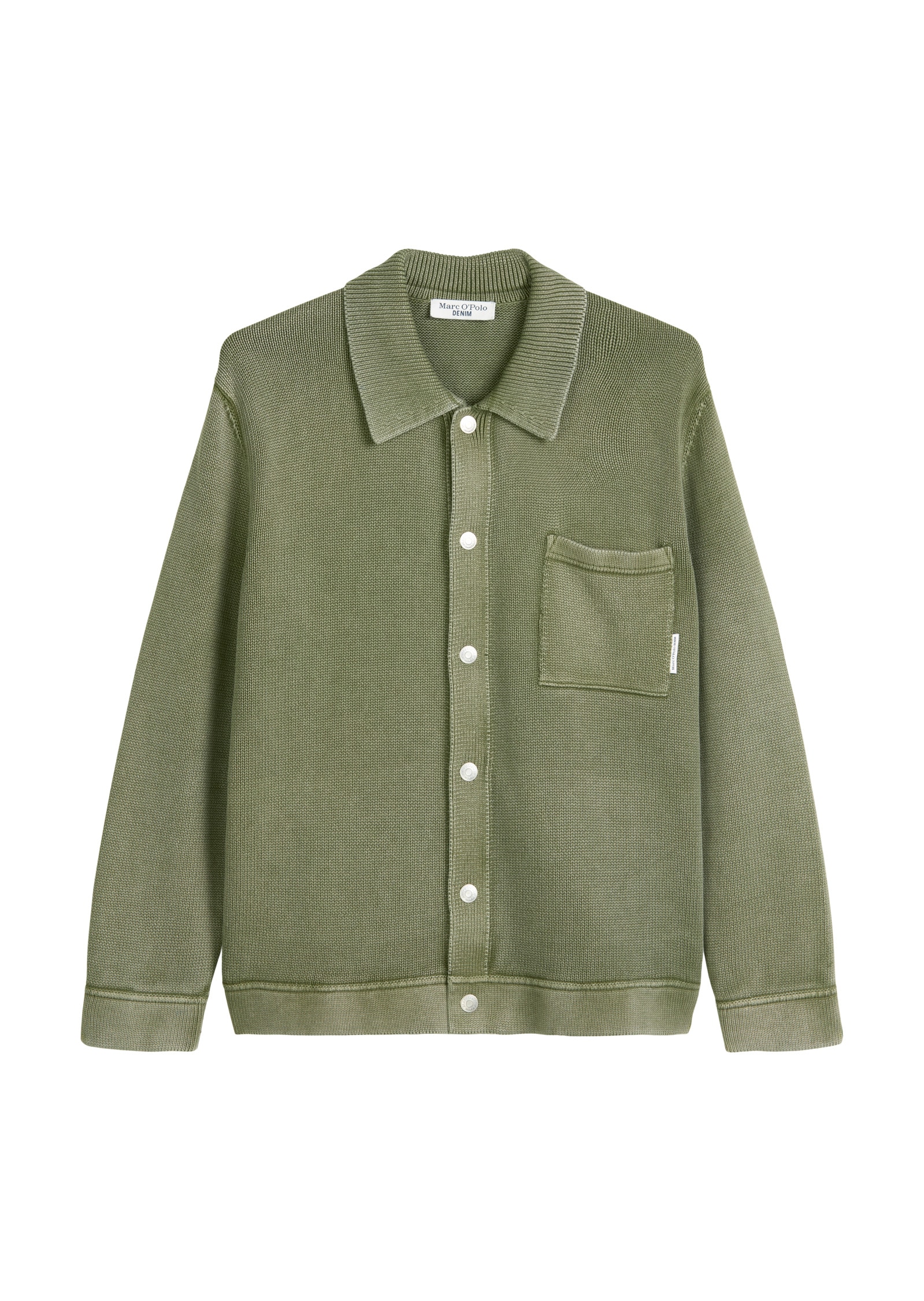 Marc O'Polo DENIM Cardigan »in Jeansjacken-Optik«
