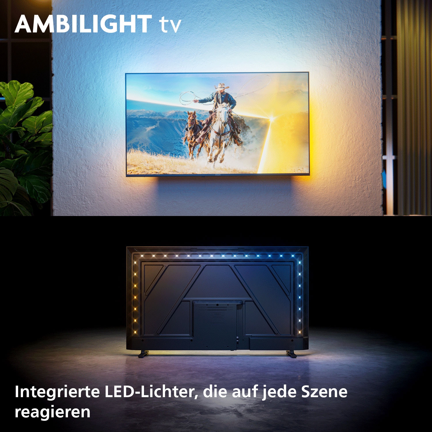 Philips QLED-Fernseher »40PQS6901/12« 100 cm/40 ″ Full HD Smart-TV