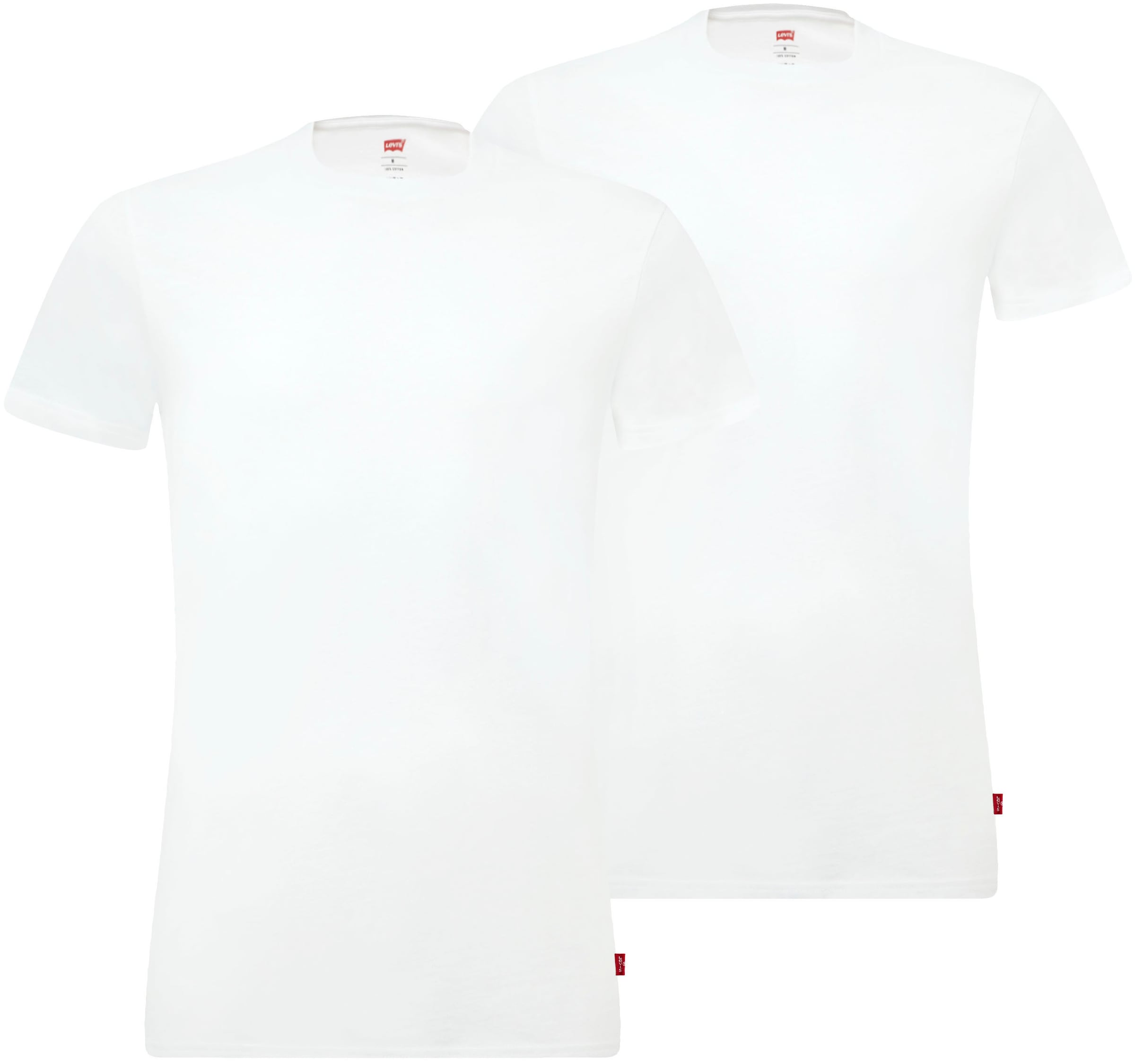 Levis T-Shirt Packung, 2er-Pack, Rundhalsausschnitt, Kurzarm, Cotton-Mix, e günstig online kaufen