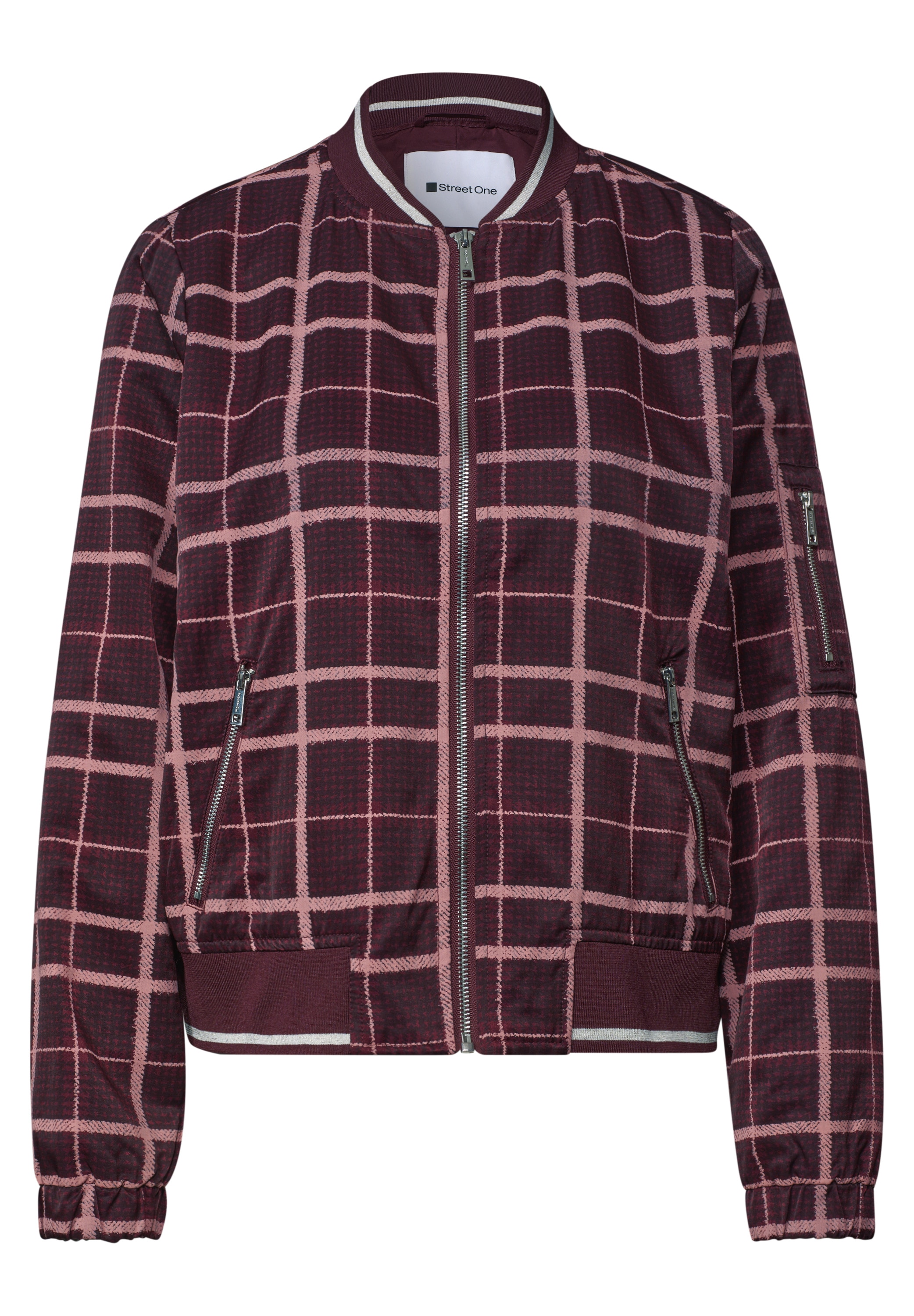 STREET ONE Blouson ohne Kapuze mit Elastiksaum