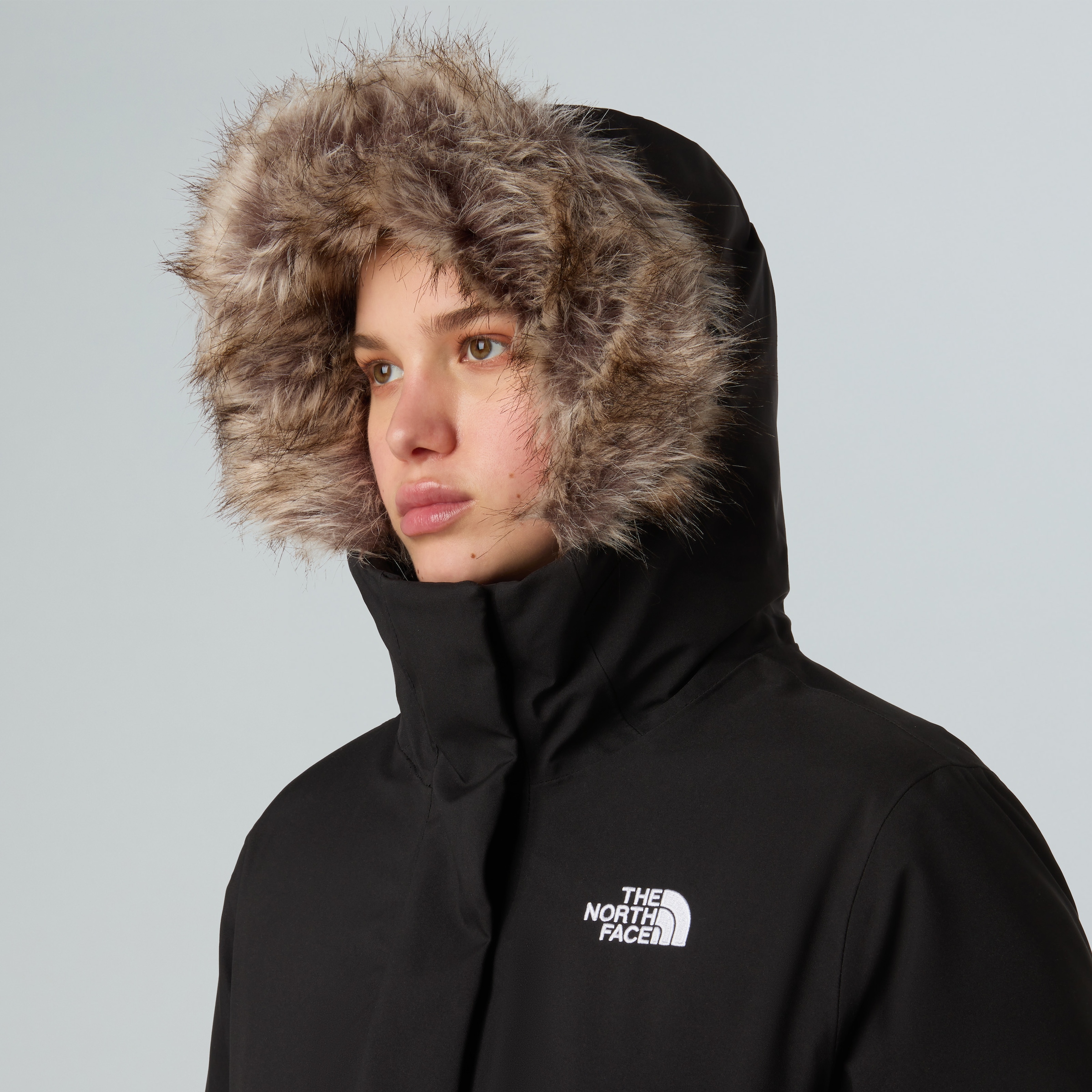 The North Face Daunenmantel »W ARCTIC PARKA« 1 Stk. Sehr warm, winddicht, wasserdicht