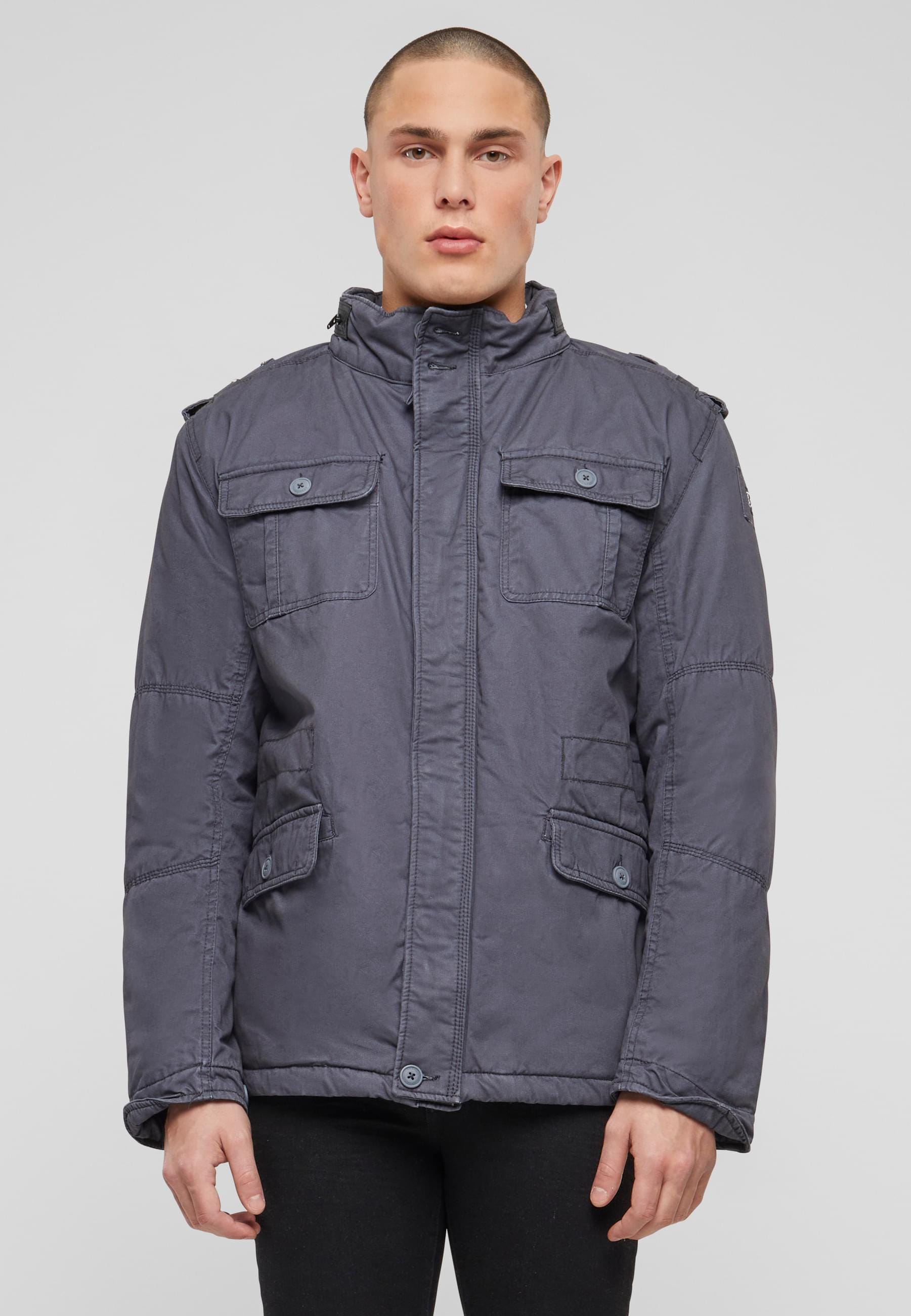 Brandit Allwetterjacke »Brandit Herren Britannia Winter Jacket«, (1 St.), ohne Kapuze