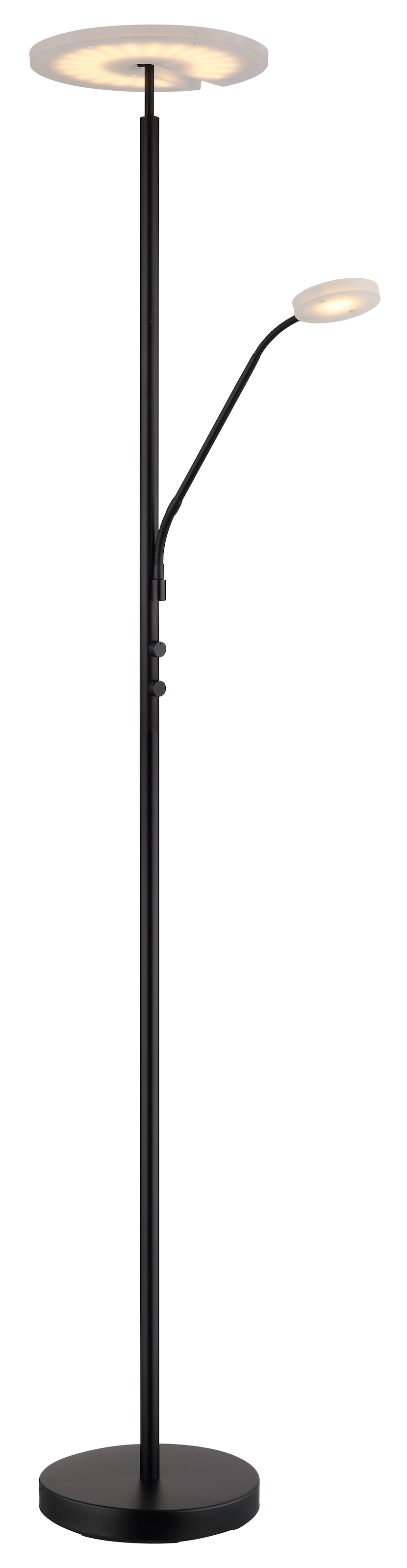 GLOBO LIGHTING LED Stehlampe »STANFORD«, Leuchtmittel LED-Modul | LED fest integriert, Stehleuchte/Wohnzimmer/Schlafzimmer/Flur