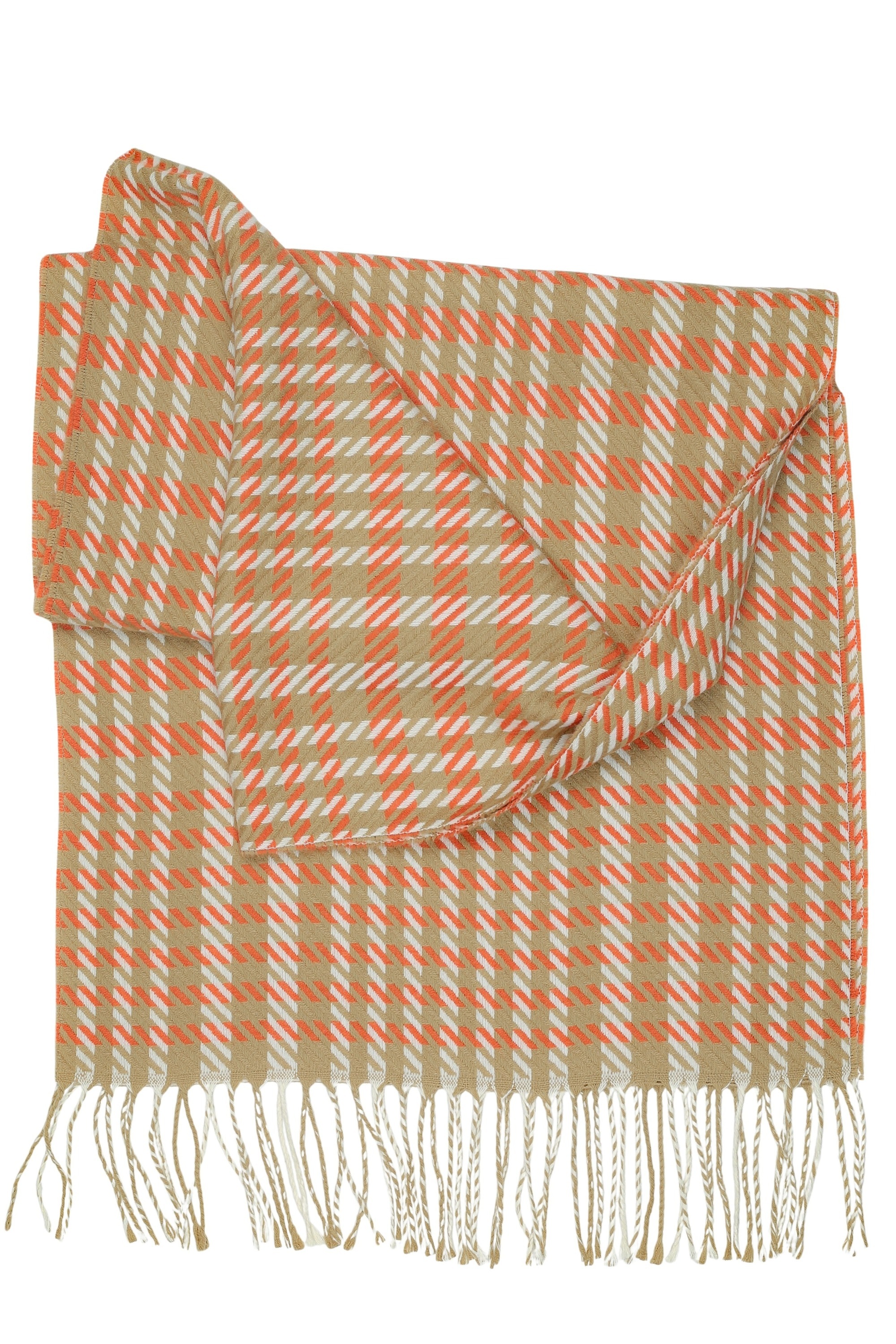 COLLEZIONE ALESSANDRO Wollschal »Inverno«, Made in Italy, mit modernem Karo