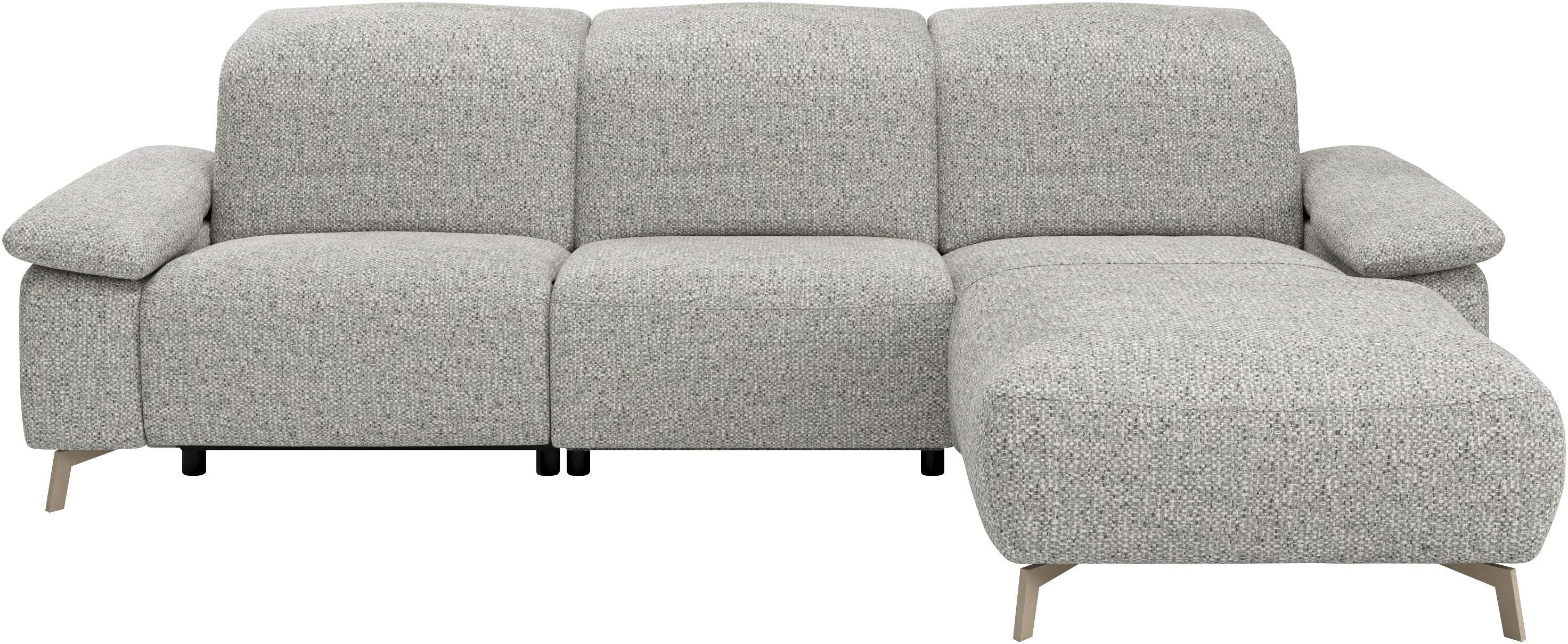 Musterring Ecksofa "MR 370, intelligenter Komfort im modernen Design" Optionale Relaxfunktion, flexible Kopfteile & klappbare Armlehnen